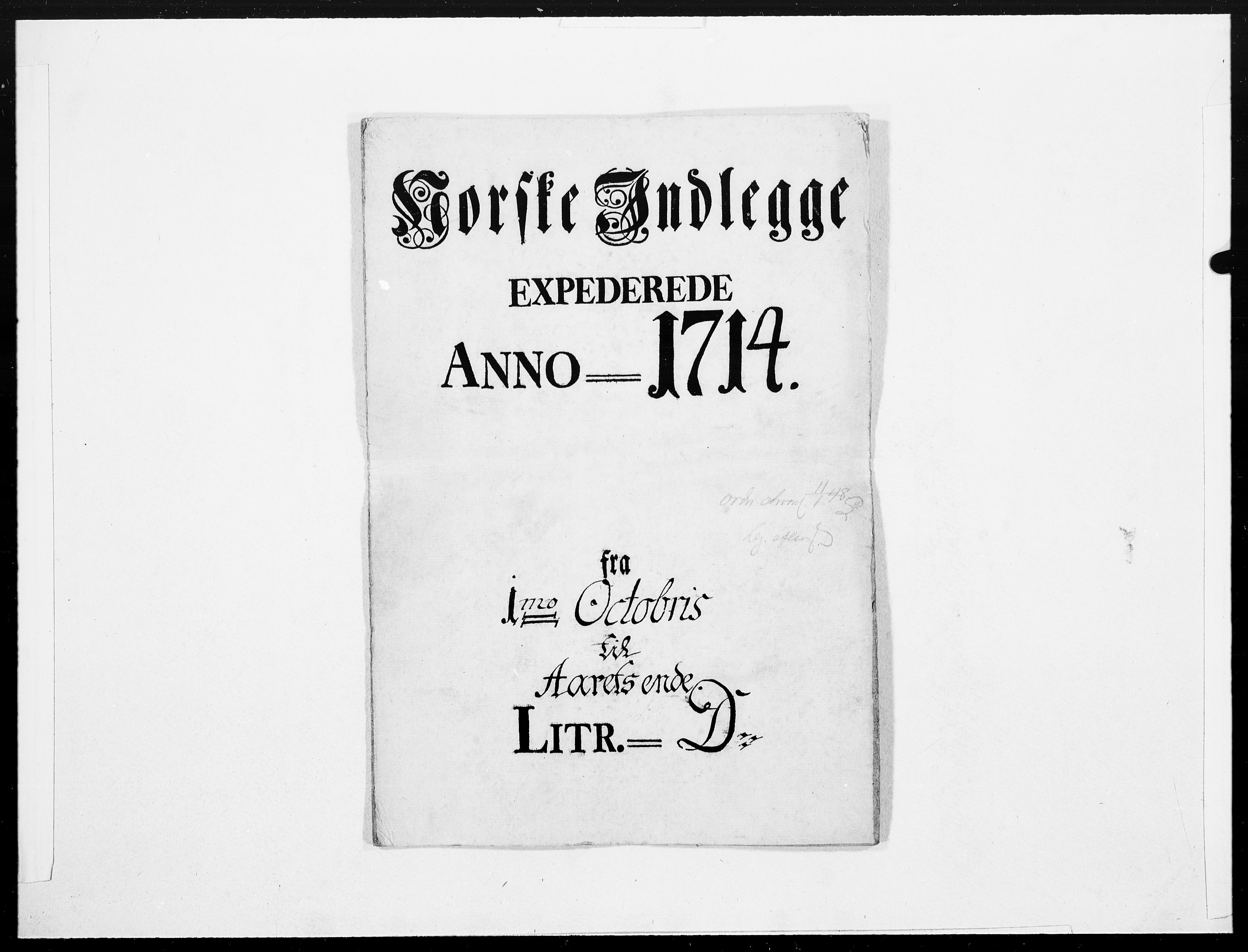 Danske Kanselli 1572-1799, AV/RA-EA-3023/F/Fc/Fcc/Fcca/L0075: Norske innlegg 1572-1799, 1714, s. 320