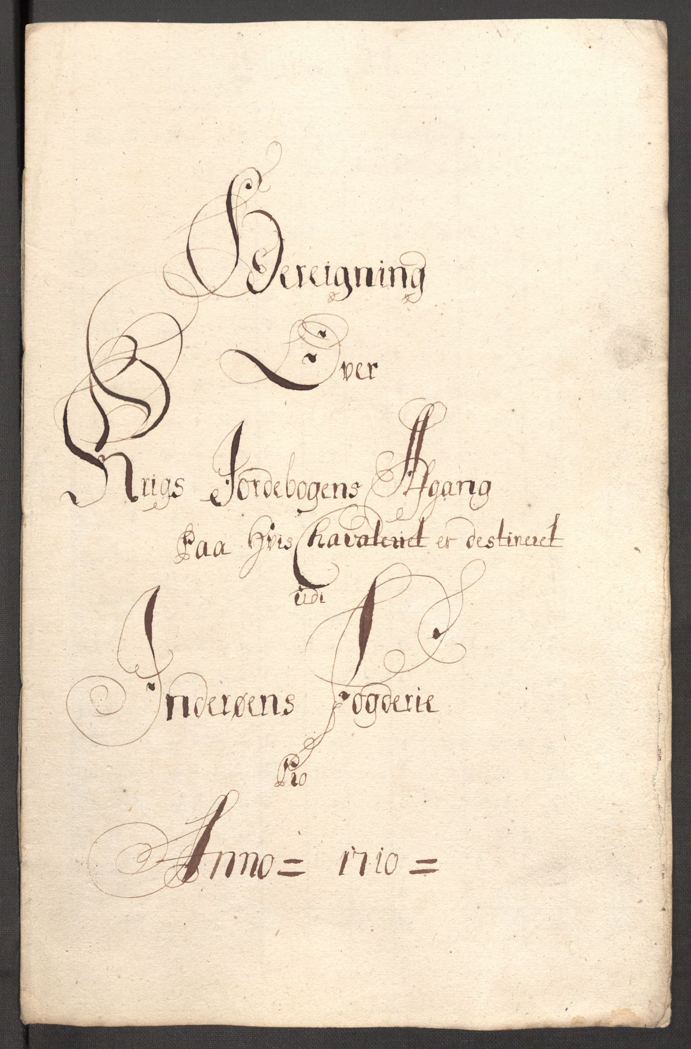 Rentekammeret inntil 1814, Reviderte regnskaper, Fogderegnskap, RA/EA-4092/R63/L4318: Fogderegnskap Inderøy, 1710, s. 172