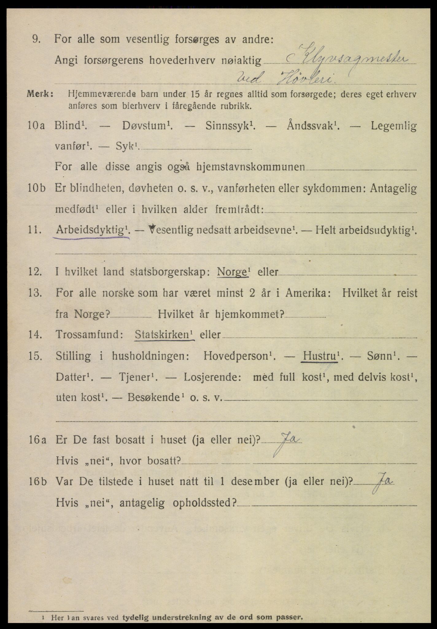 SAT, Folketelling 1920 for 1702 Steinkjer ladested, 1920, s. 7531
