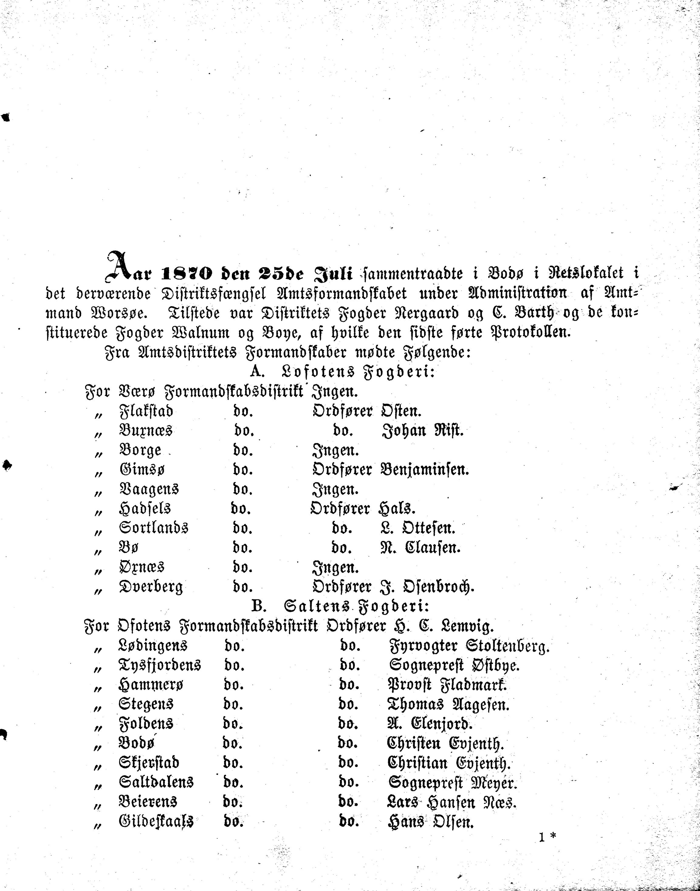 Nordland Fylkeskommune. Fylkestinget, AIN/NFK-17/176/A/Ac/L0005: Fylkestingsforhandlinger 1866-1870, 1866-1870