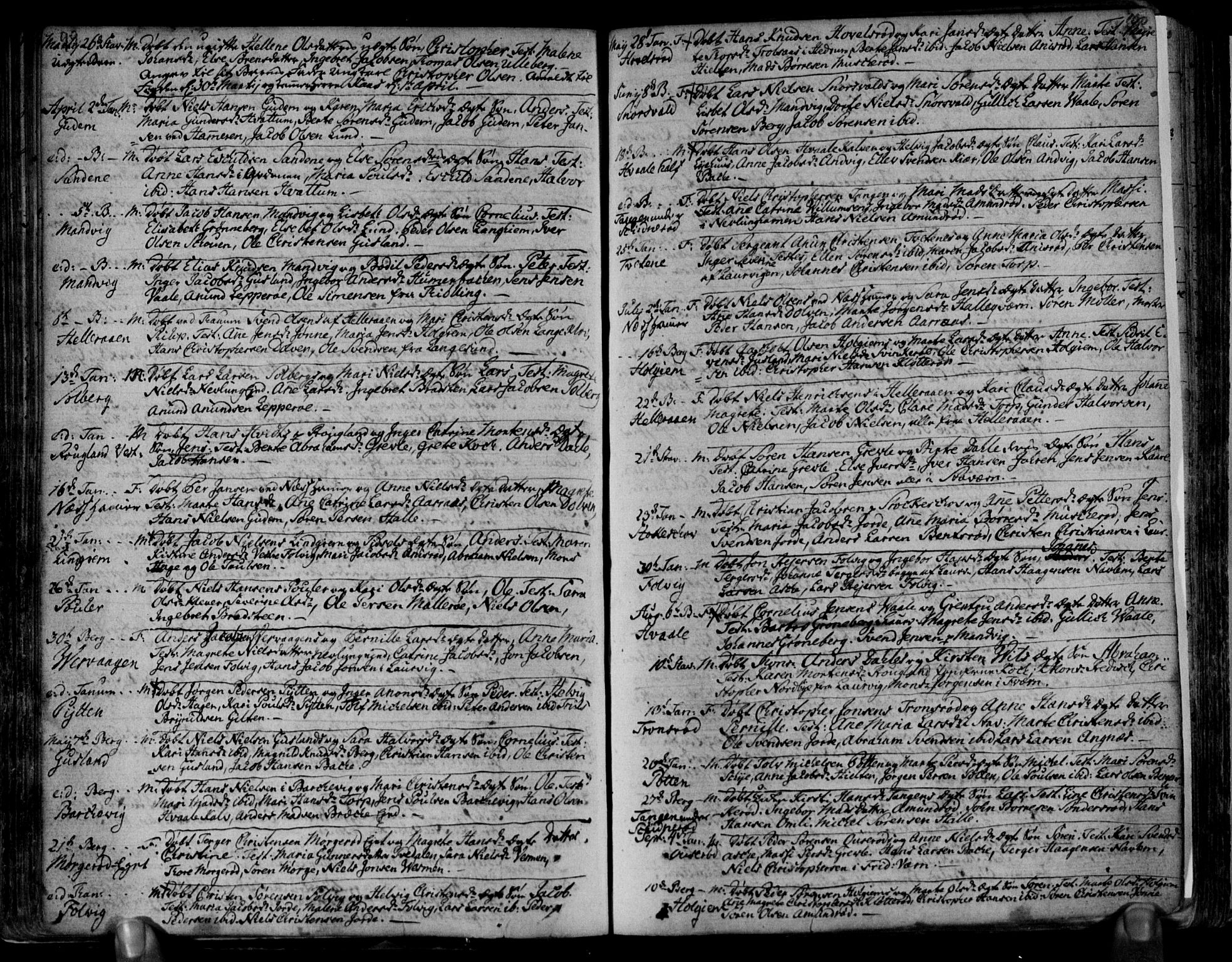 Brunlanes kirkebøker, SAKO/A-342/F/Fa/L0001: Ministerialbok nr. I 1, 1766-1801, s. 99-100