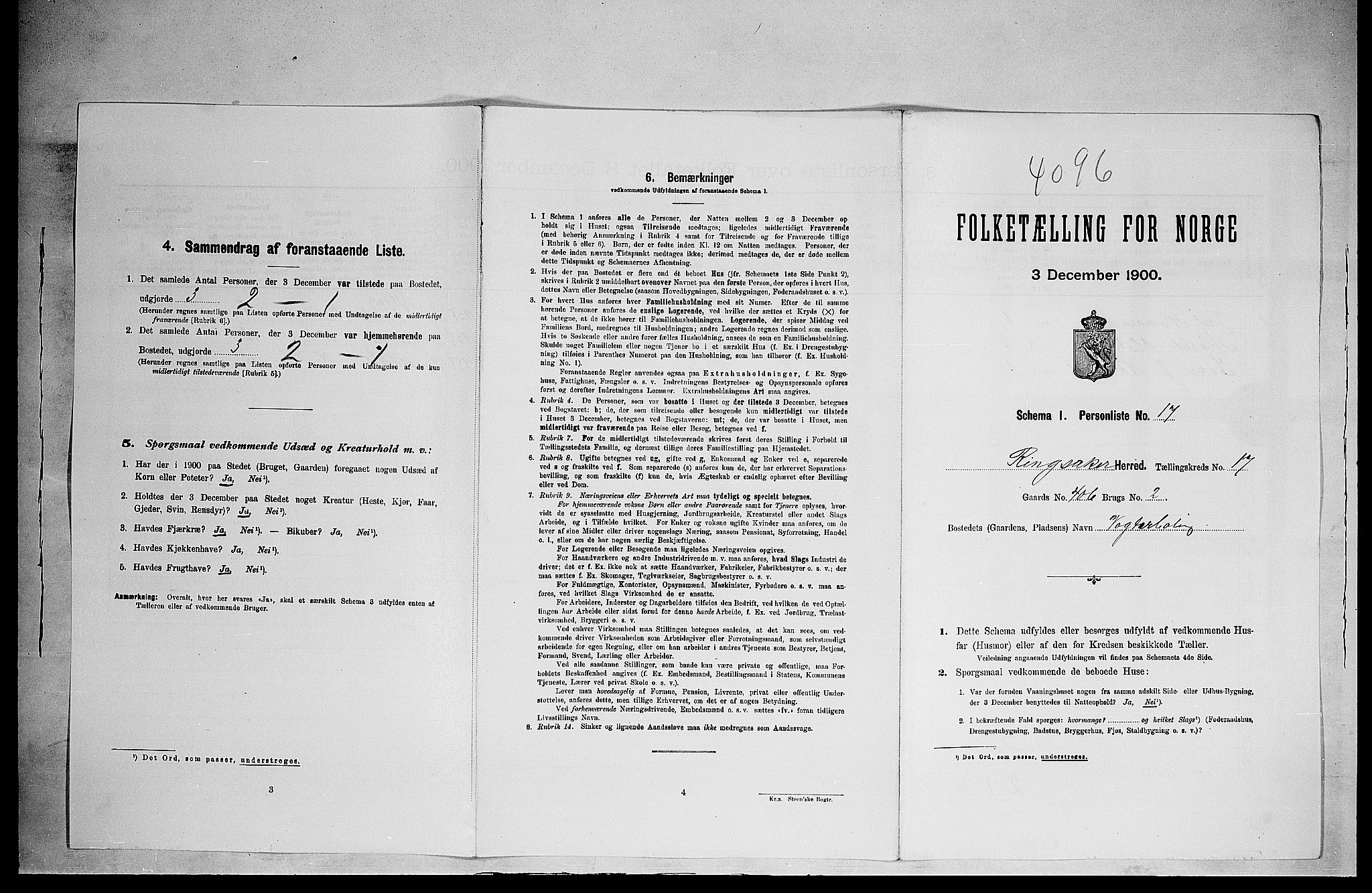 SAH, Folketelling 1900 for 0412 Ringsaker herred, 1900, s. 3130