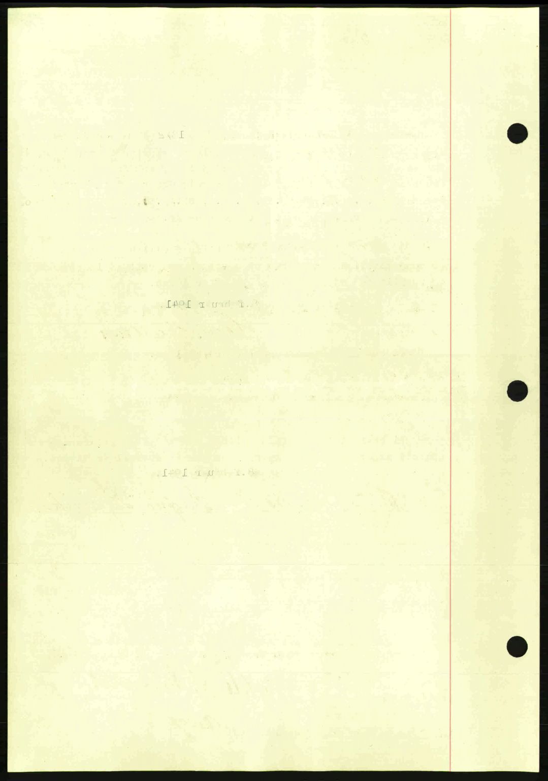 Nordmøre sorenskriveri, SAT/A-4132/1/2/2Ca: Pantebok nr. A89, 1940-1941, Dagboknr: 618/1941