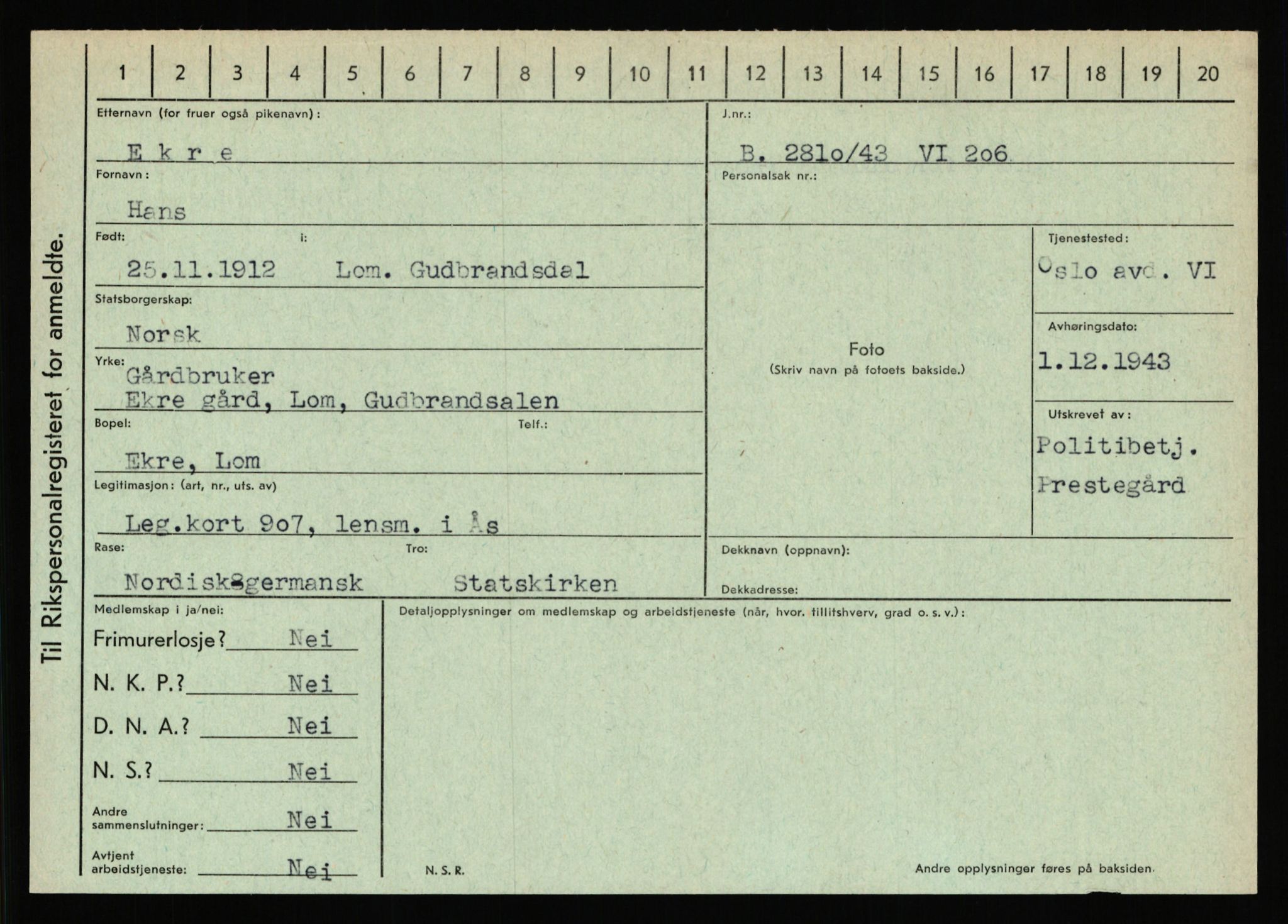 Statspolitiet - Hovedkontoret / Osloavdelingen, AV/RA-S-1329/C/Ca/L0004: Eid - funn av gjenstander	, 1943-1945, s. 461