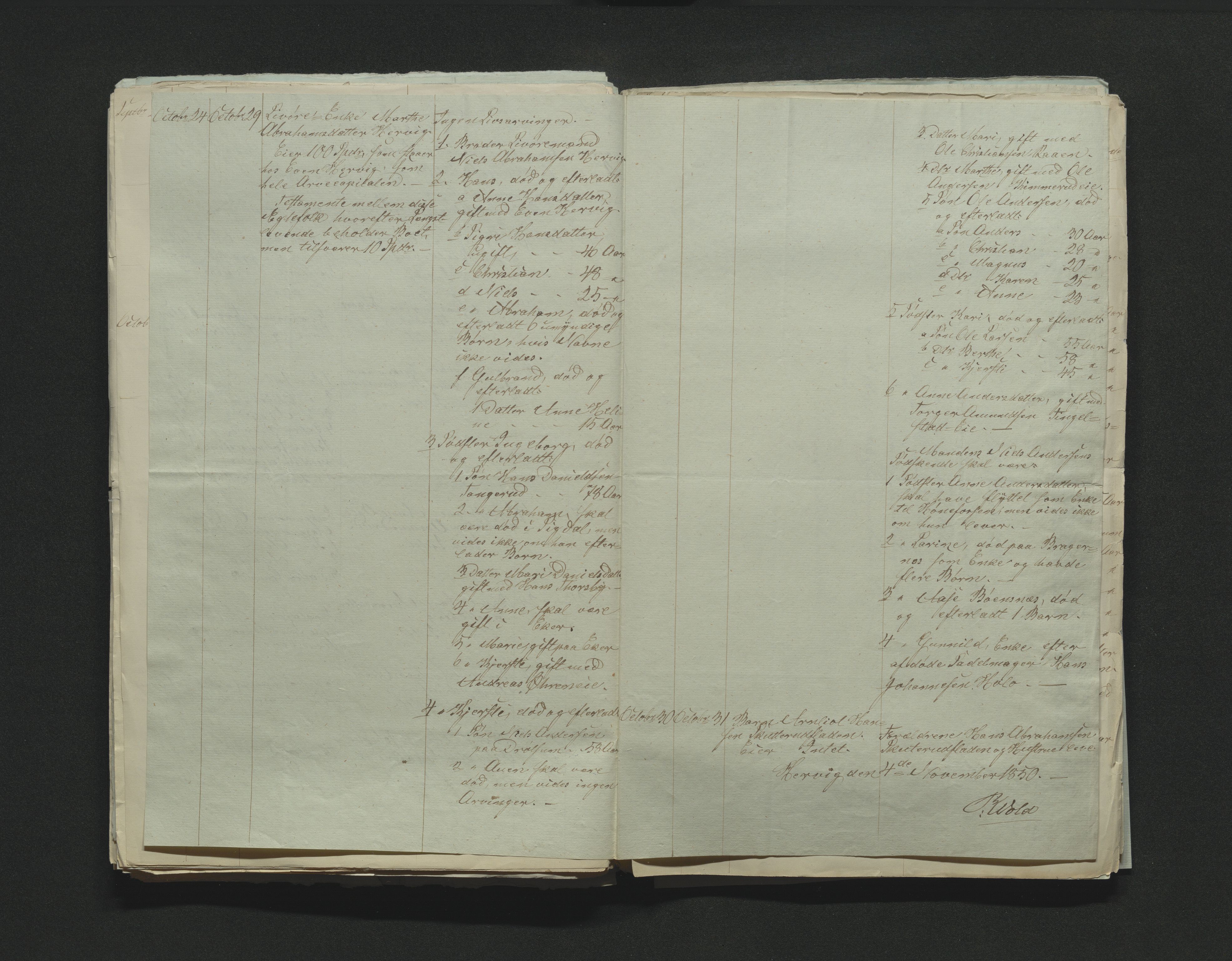 Eiker, Modum og Sigdal sorenskriveri, AV/SAKO-A-123/H/Ha/Hab/L0008: Dødsfallsmeldinger, 1850-1853