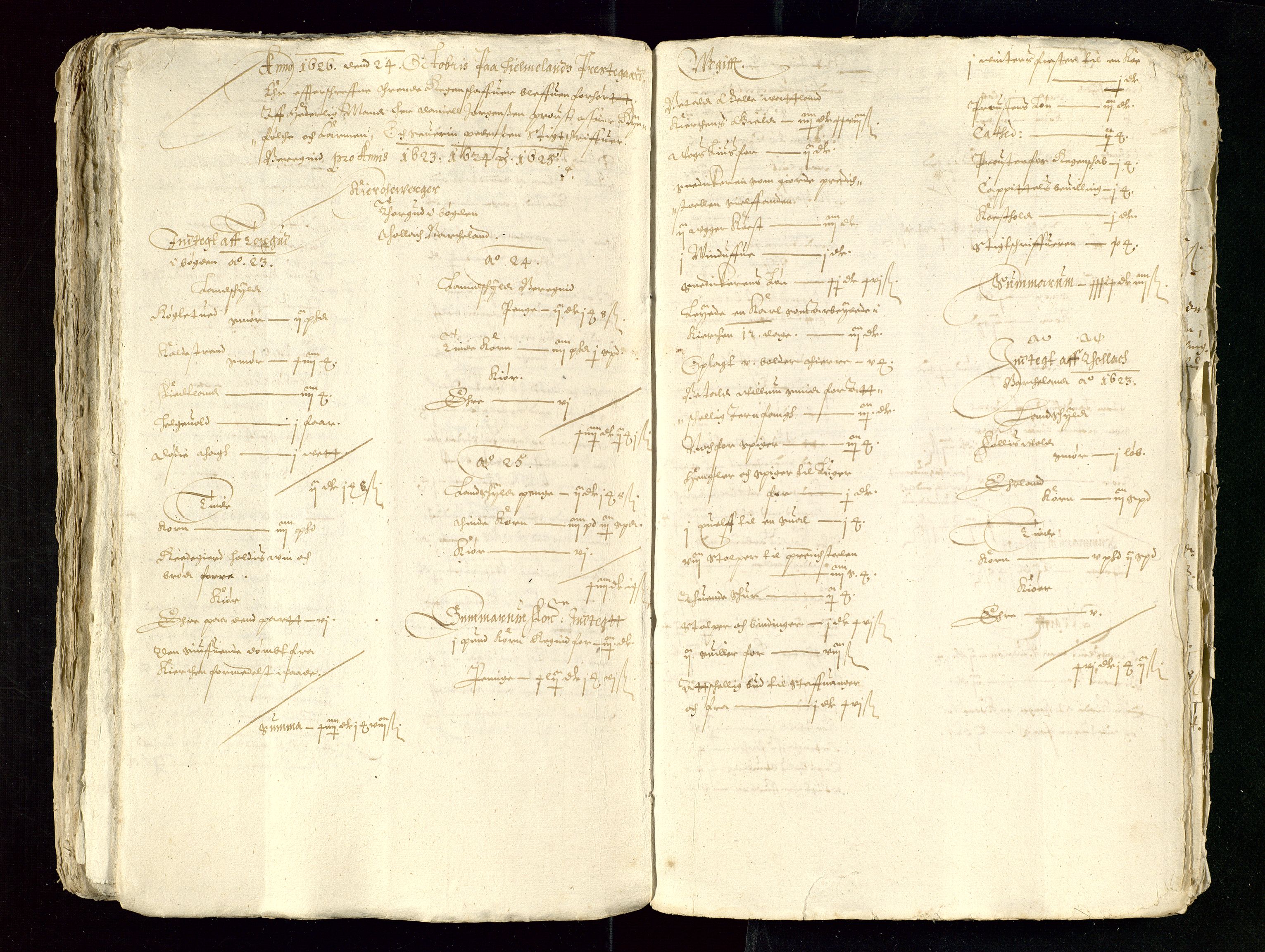 Stavanger len, AV/SAST-A-101870/Ob/L0018: Kirkeregnskaper, 1613-1632, s. 85