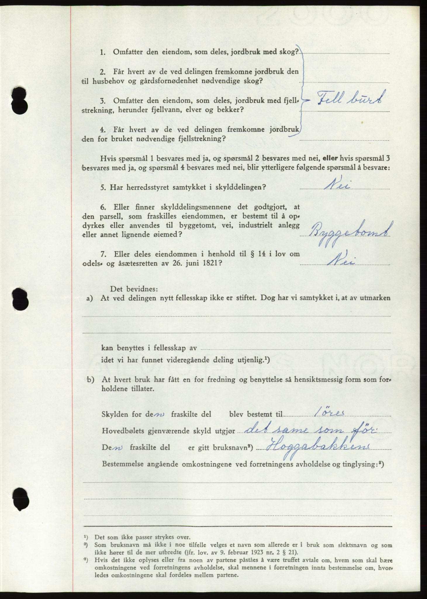 Søre Sunnmøre sorenskriveri, AV/SAT-A-4122/1/2/2C/L0076: Pantebok nr. 2A, 1943-1944, Dagboknr: 1094/1944