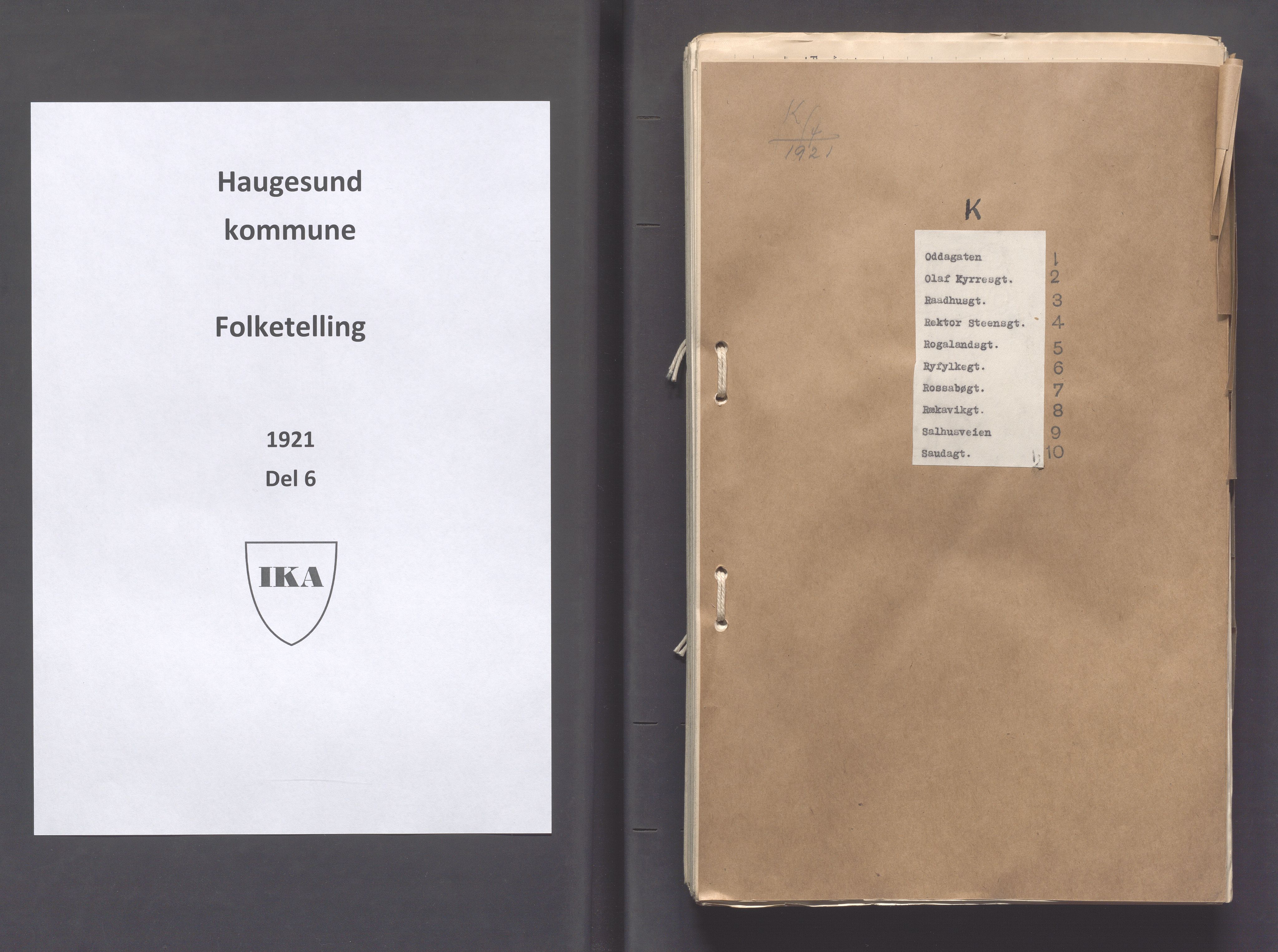 IKAR, Kommunal folketelling 1.11.1921 for Haugesund, 1921, s. 3201