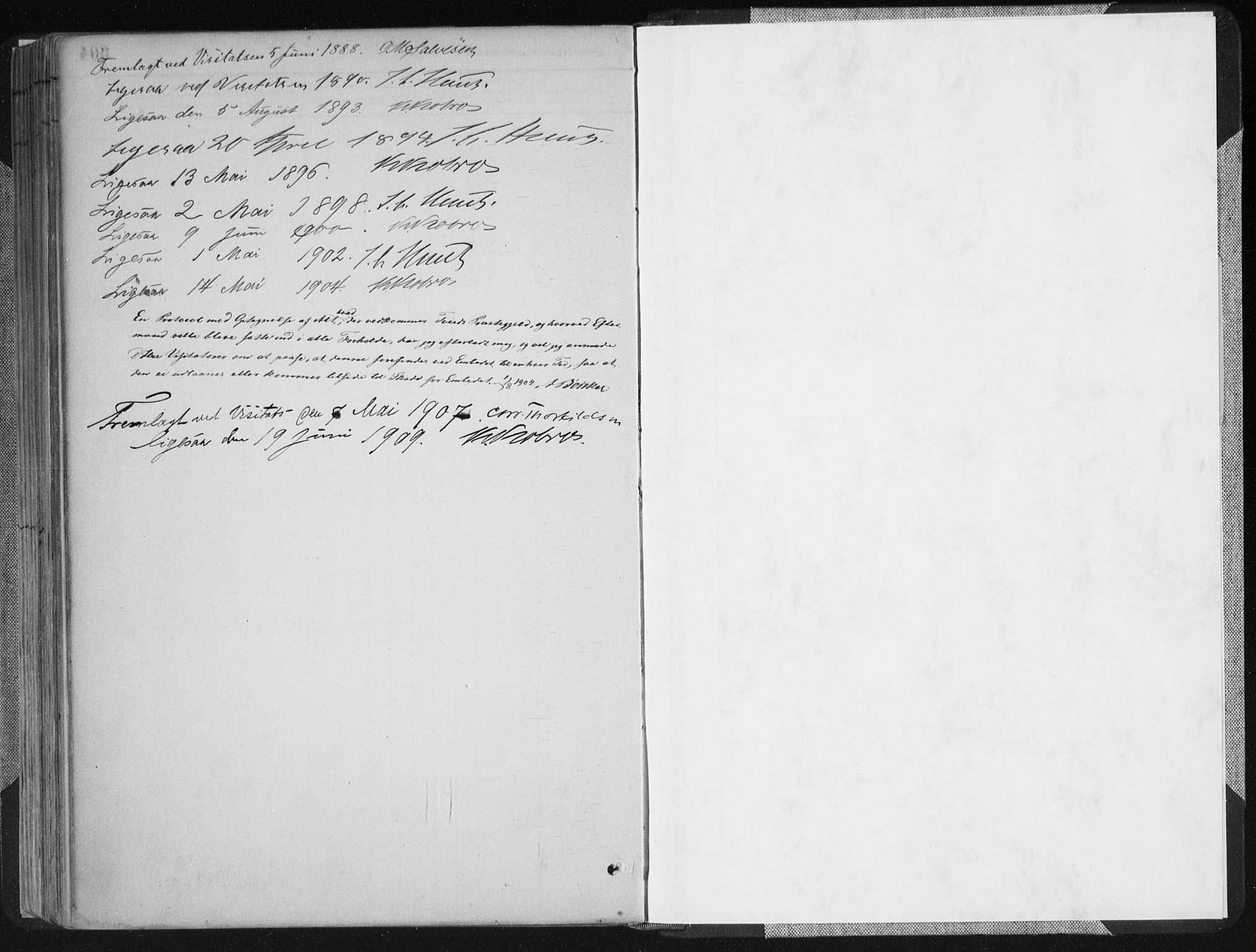 Birkenes sokneprestkontor, SAK/1111-0004/F/Fa/L0005: Ministerialbok nr. A 5, 1887-1907