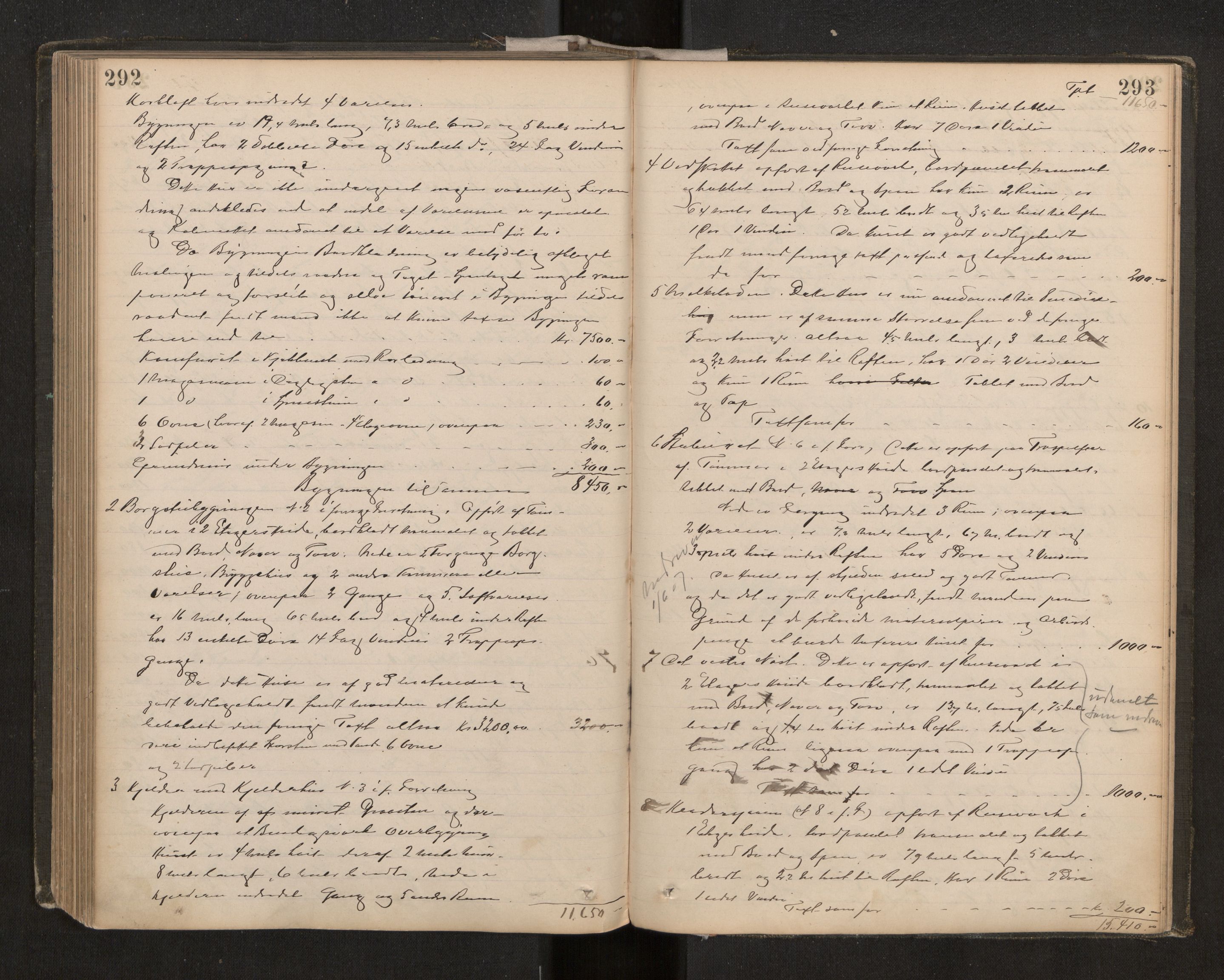 Norges Brannkasse Alstahaug, AV/SAT-A-5568, 1885-1905, s. 292-293