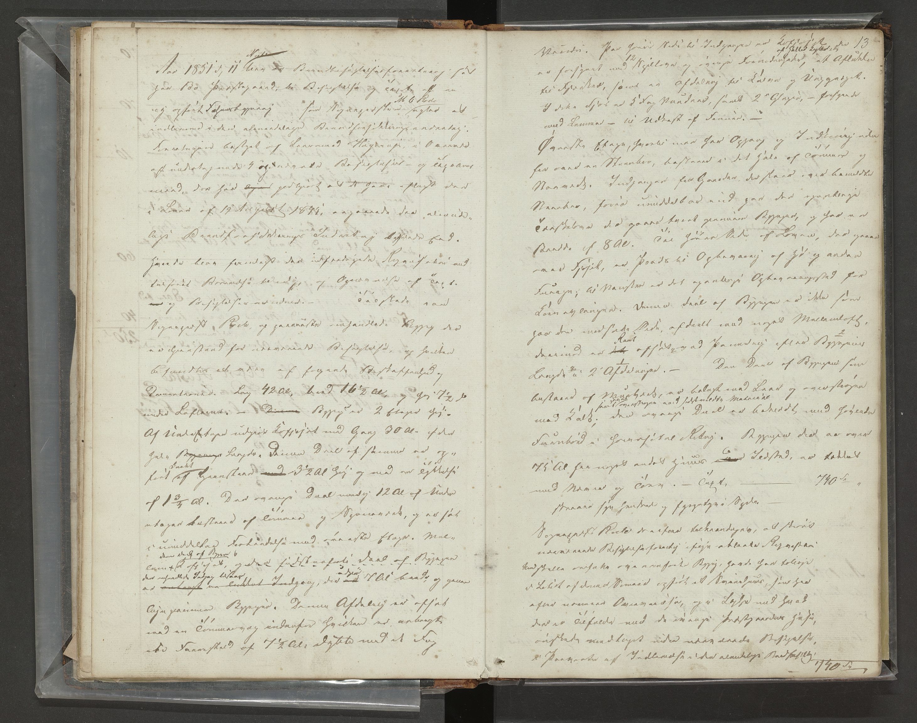 Norges Brannkasse Vågøy og Sund, AV/SAT-A-5504/Fa/L0001: Branntakstprotokoll, 1846-1877, s. 12b-13a