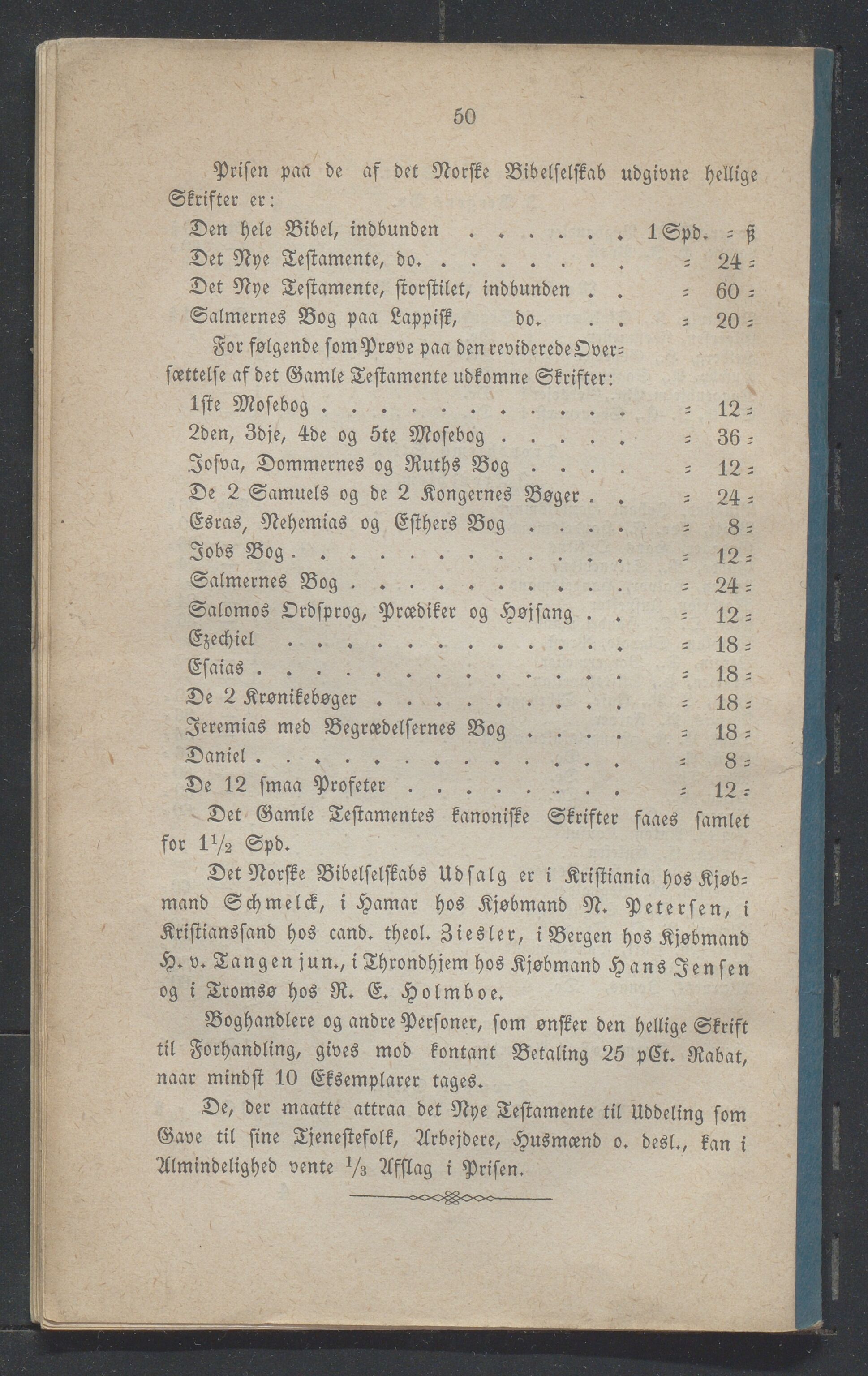 Det Norske Bibelselskap, VID/MDA-A-1528/X/L0002/0003/0001: Årsberetninger / Årsberetning 54, 55 og 56, 1869, s. 50