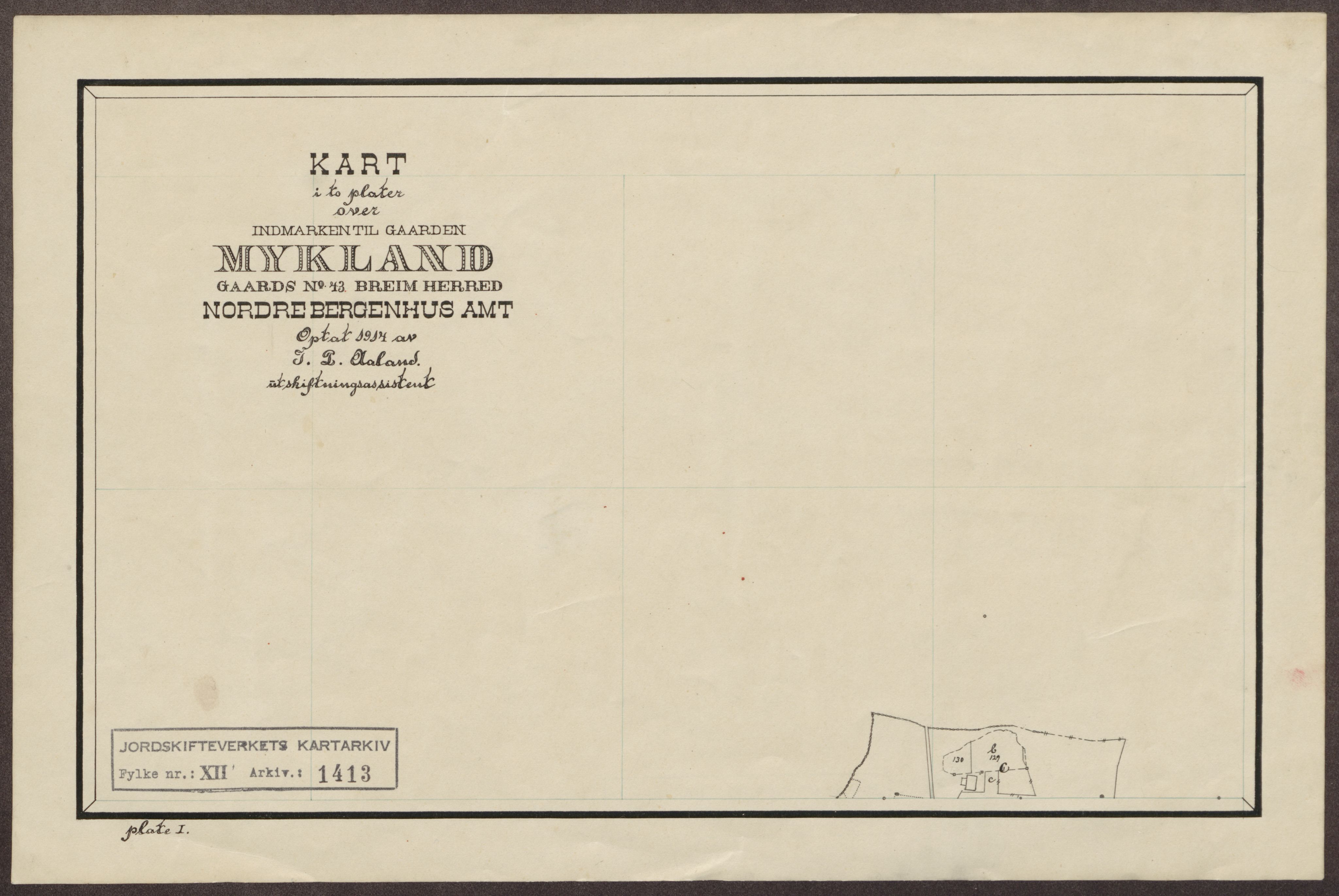 Jordskifteverkets kartarkiv, RA/S-3929/T, 1859-1988, s. 1590