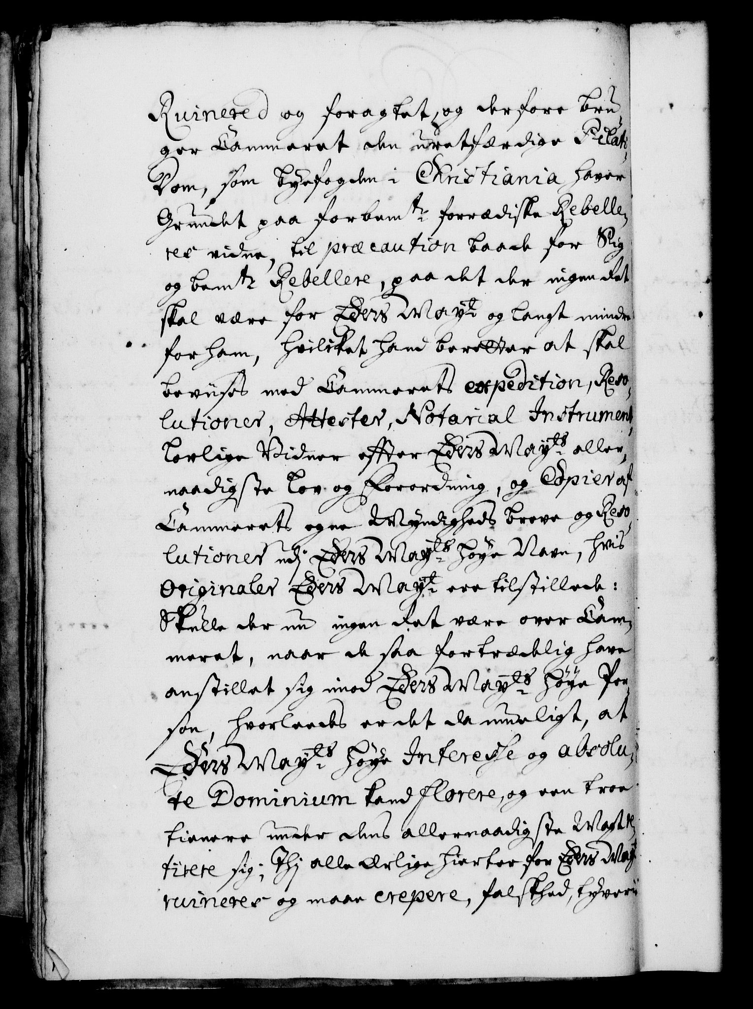 Rentekammeret, Kammerkanselliet, AV/RA-EA-3111/G/Gf/Gfa/L0005: Norsk relasjons- og resolusjonsprotokoll (merket RK 52.5), 1722, s. 46