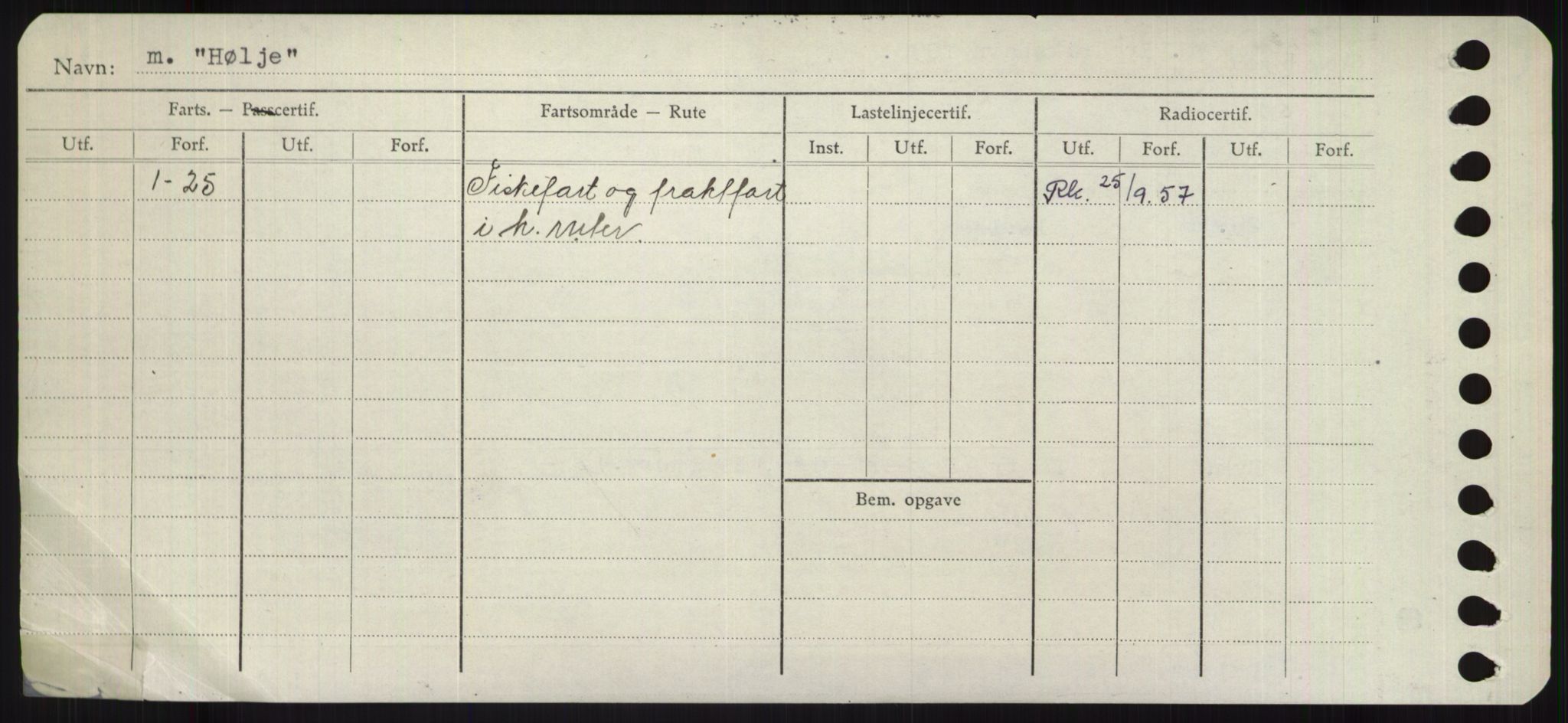 Sjøfartsdirektoratet med forløpere, Skipsmålingen, RA/S-1627/H/Ha/L0003/0001: Fartøy, Hilm-Mar / Fartøy, Hilm-Kol, s. 196