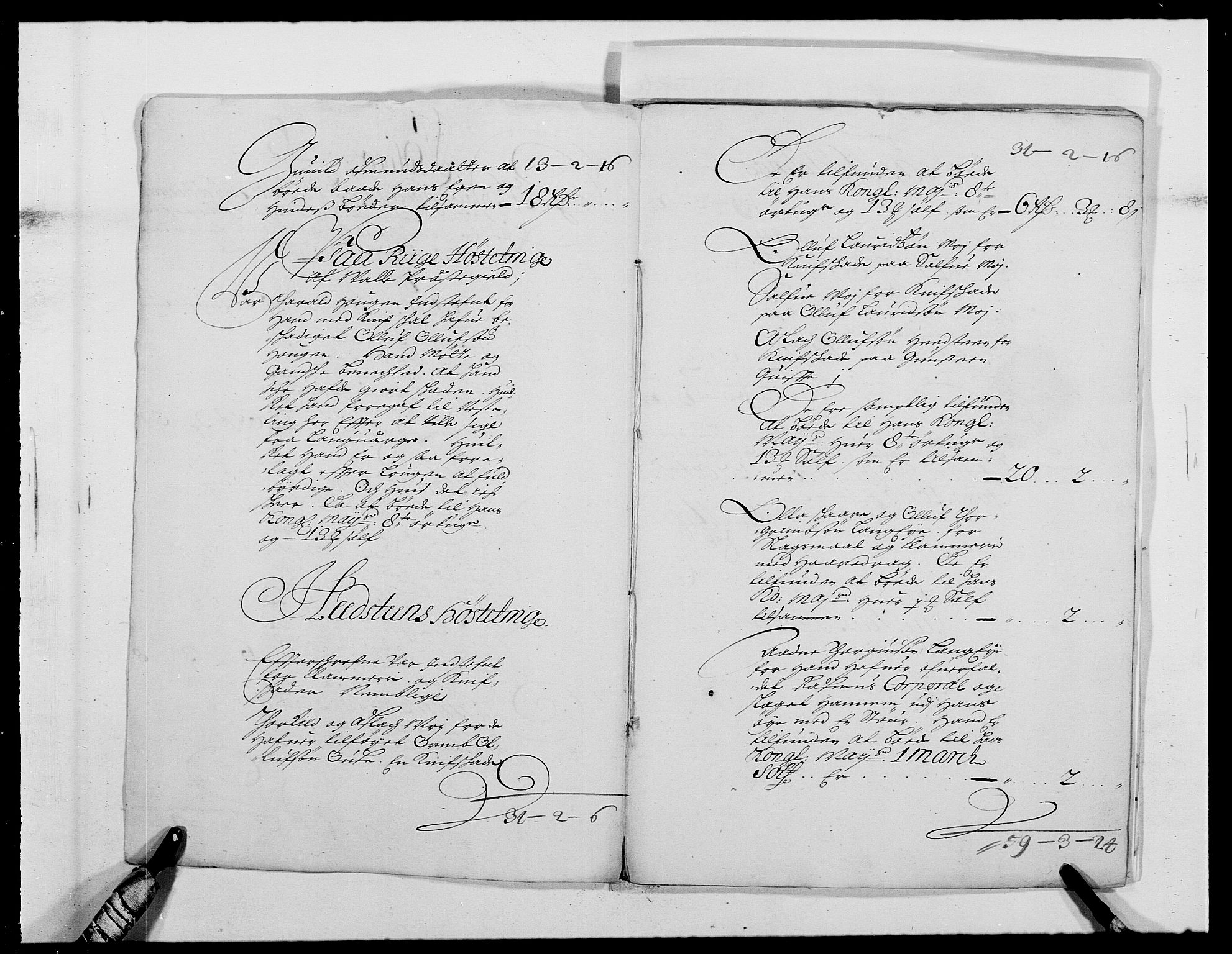 Rentekammeret inntil 1814, Reviderte regnskaper, Fogderegnskap, AV/RA-EA-4092/R40/L2440: Fogderegnskap Råbyggelag, 1686-1687, s. 47