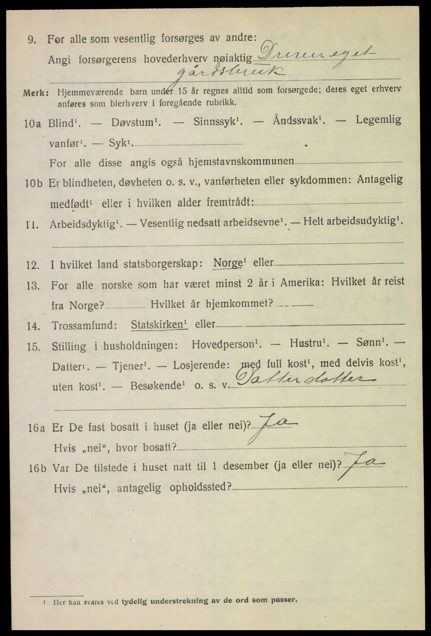 SAH, Folketelling 1920 for 0428 Trysil herred, 1920, s. 13768