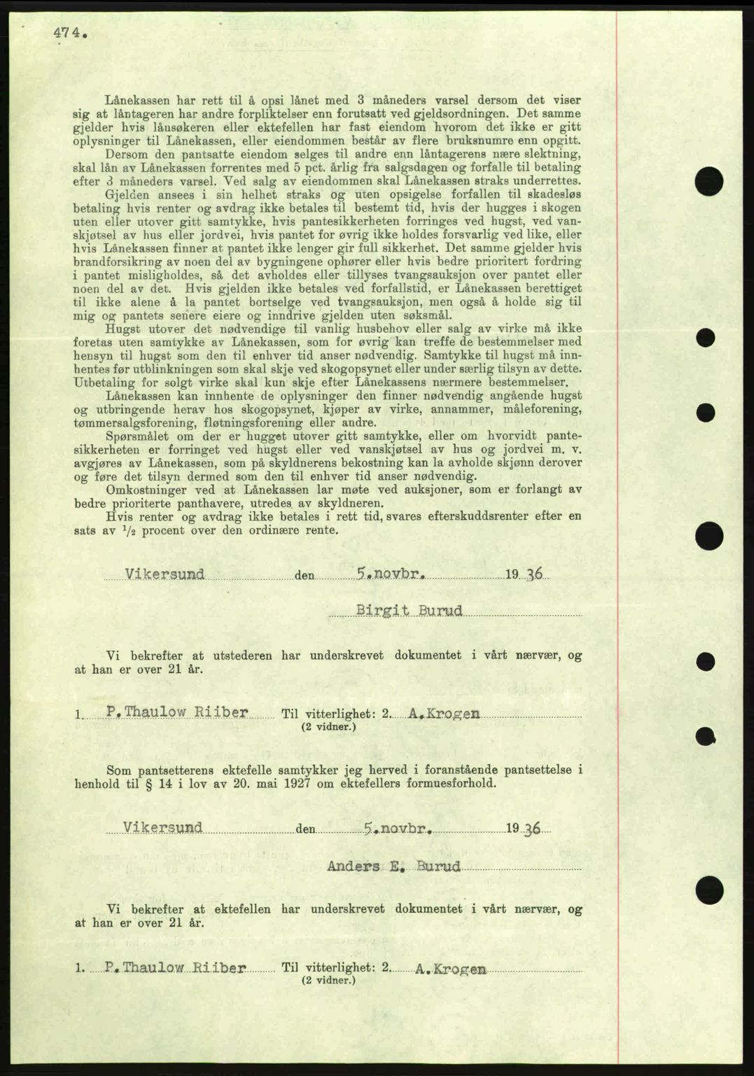 Eiker, Modum og Sigdal sorenskriveri, SAKO/A-123/G/Ga/Gab/L0034: Pantebok nr. A4, 1936-1937, Dagboknr: 73/1937