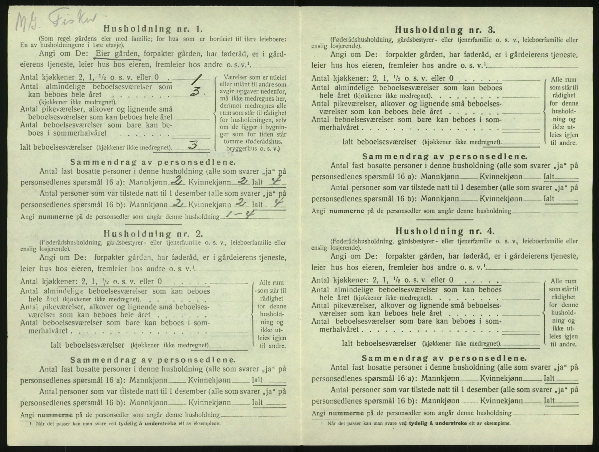 SAKO, Folketelling 1920 for 0798 Fredriksvern herred, 1920, s. 370