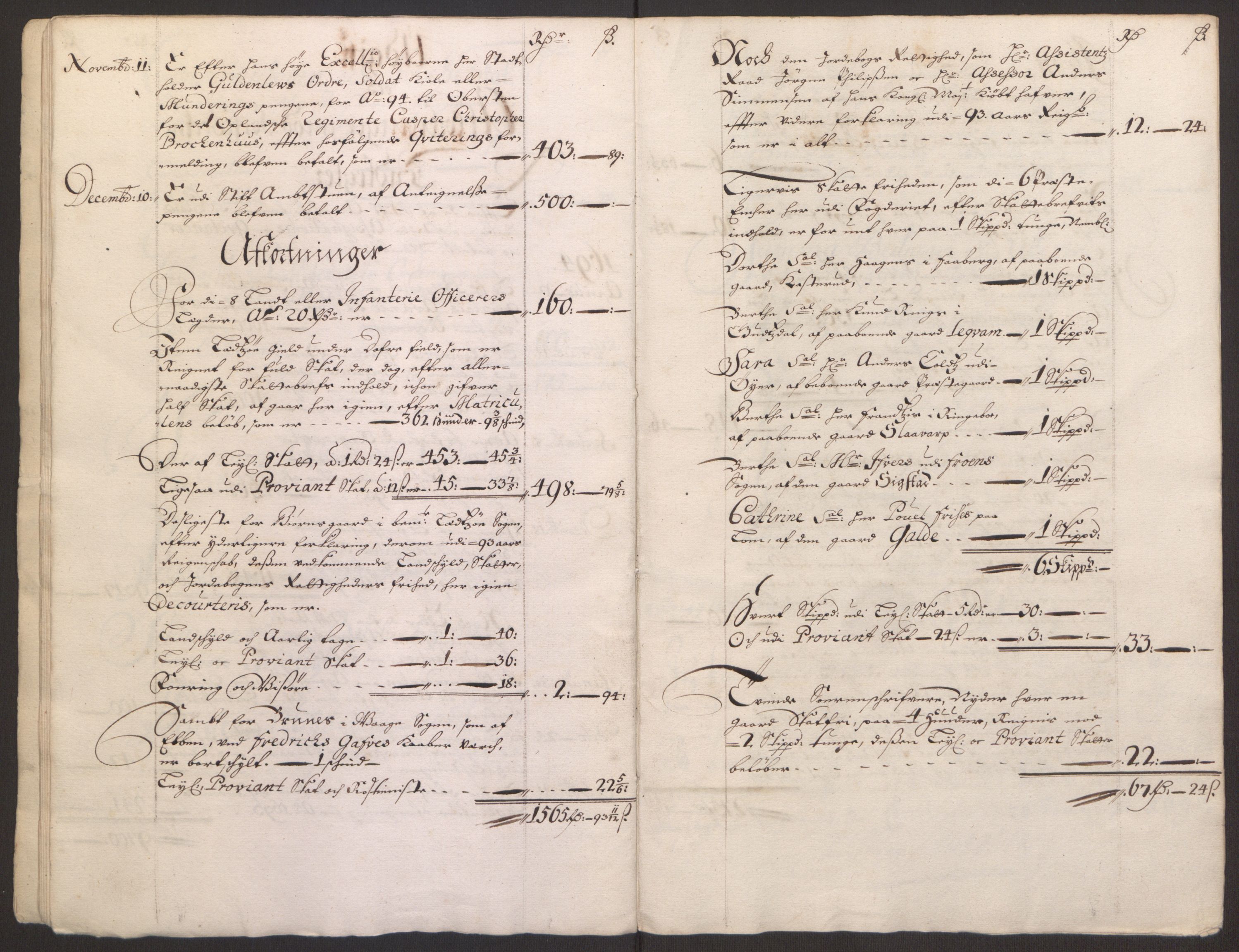 Rentekammeret inntil 1814, Reviderte regnskaper, Fogderegnskap, RA/EA-4092/R17/L1168: Fogderegnskap Gudbrandsdal, 1694, s. 20