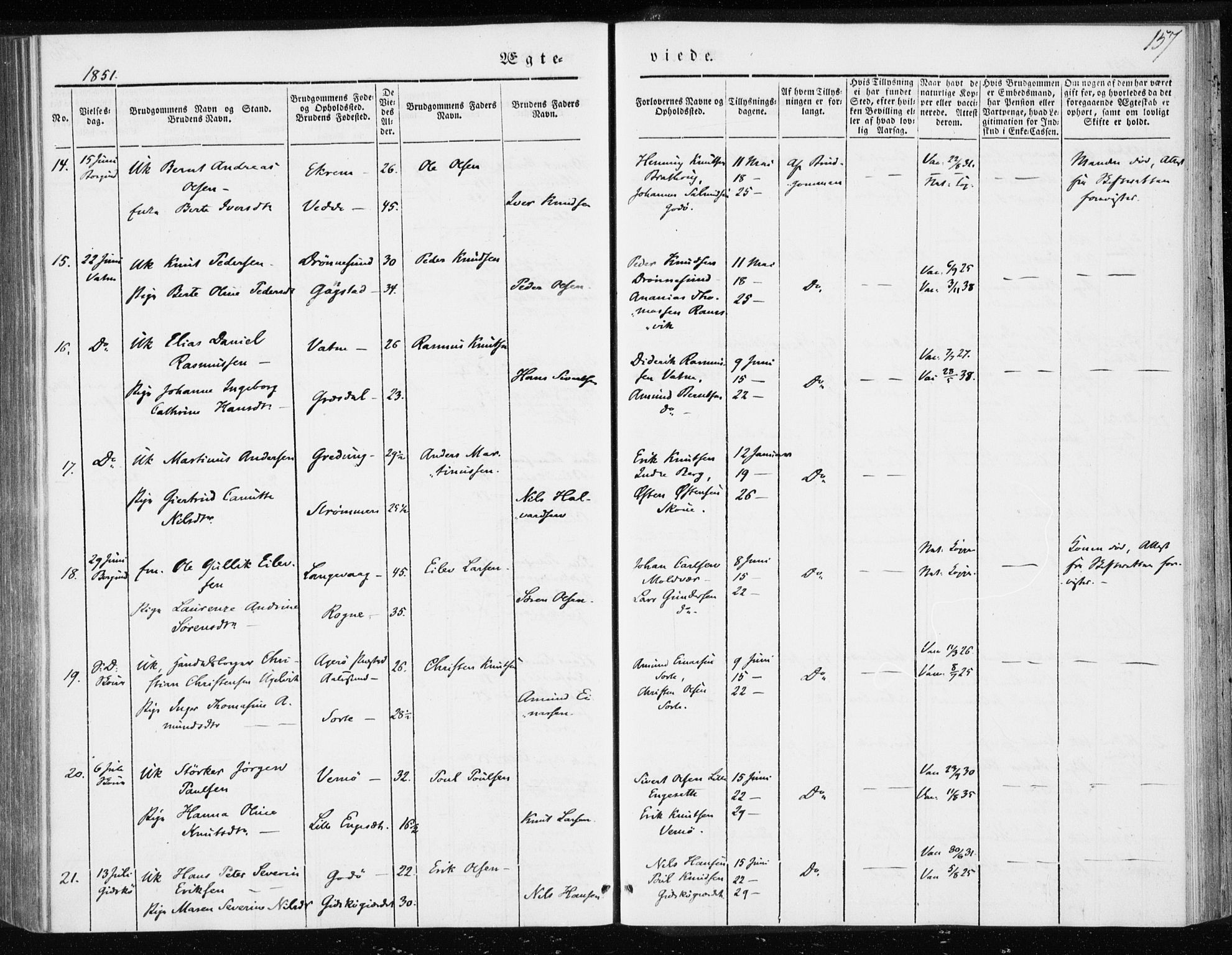 Ministerialprotokoller, klokkerbøker og fødselsregistre - Møre og Romsdal, AV/SAT-A-1454/528/L0415: Residerende kapellans bok nr. 528B03, 1843-1852, s. 157