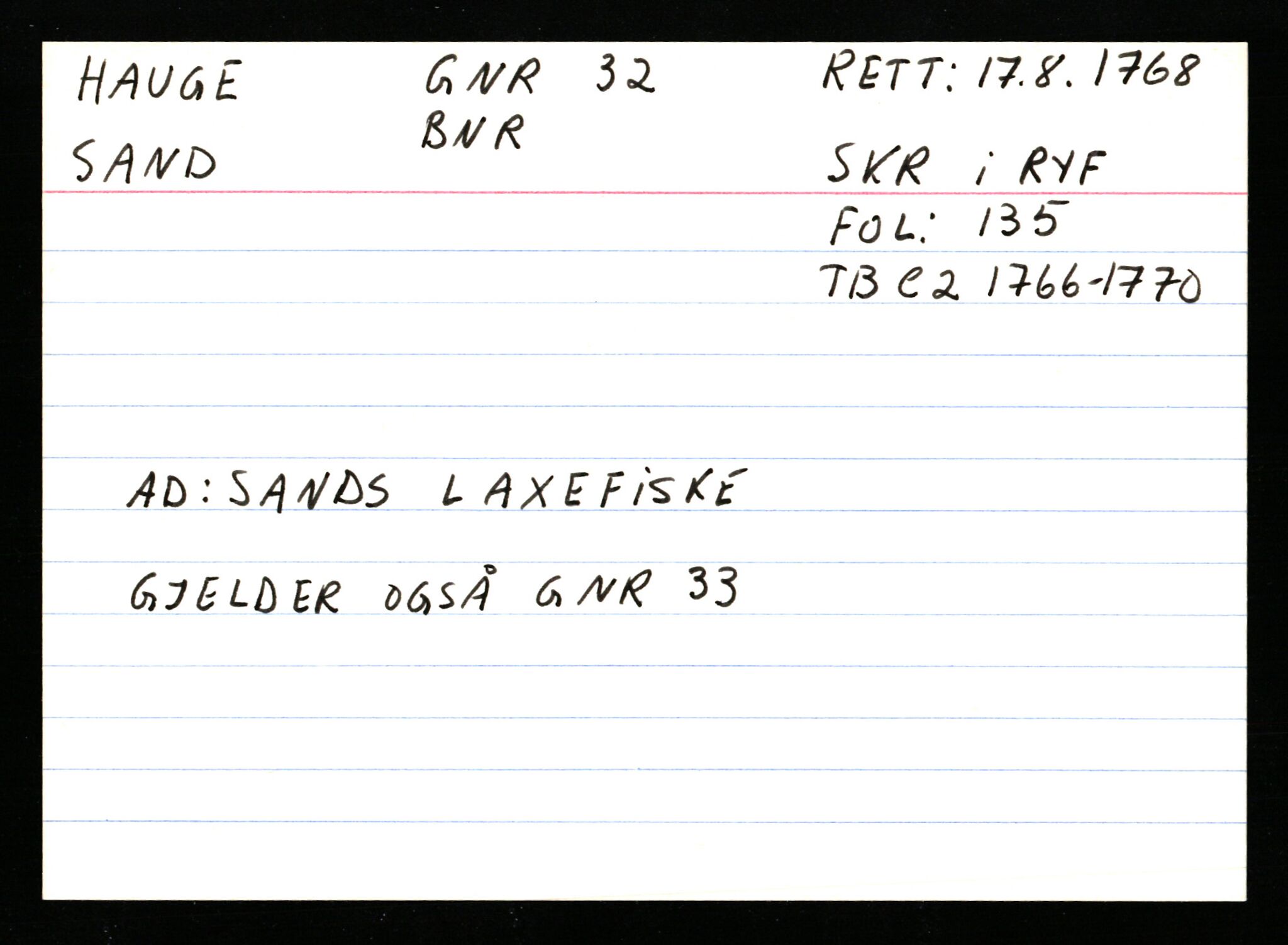 Statsarkivet i Stavanger, AV/SAST-A-101971/03/Y/Ym/L0021: Åstedskort sortert etter gårdsnavn: Hauge - Haukås, 1600-1950, s. 149