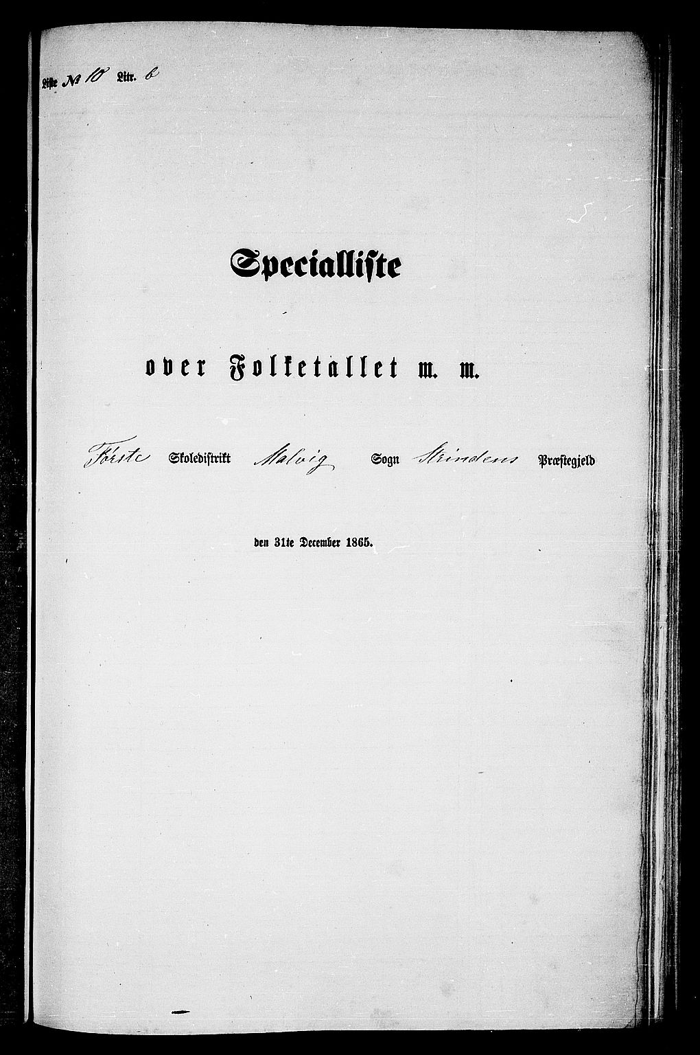 RA, Folketelling 1865 for 1660P Strinda prestegjeld, 1865, s. 198
