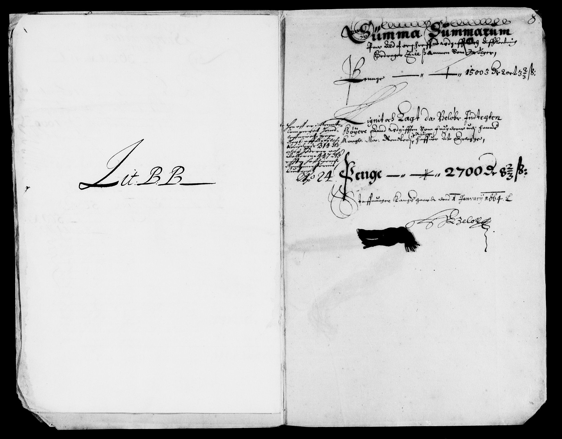 Rentekammeret inntil 1814, Reviderte regnskaper, Lensregnskaper, AV/RA-EA-5023/R/Rb/Rbs/L0047: Stavanger len, 1663-1664