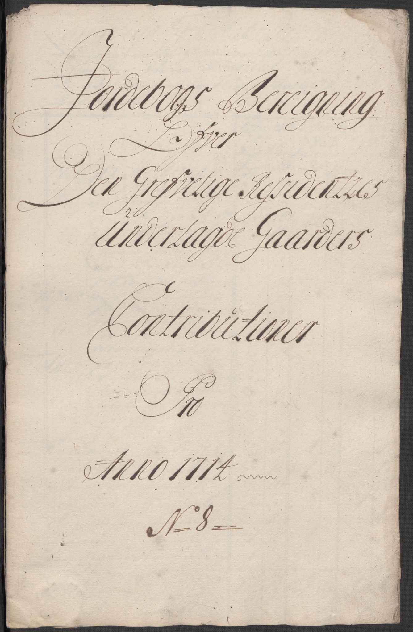 Rentekammeret inntil 1814, Reviderte regnskaper, Fogderegnskap, RA/EA-4092/R33/L1986: Fogderegnskap Larvik grevskap, 1714-1715, s. 214