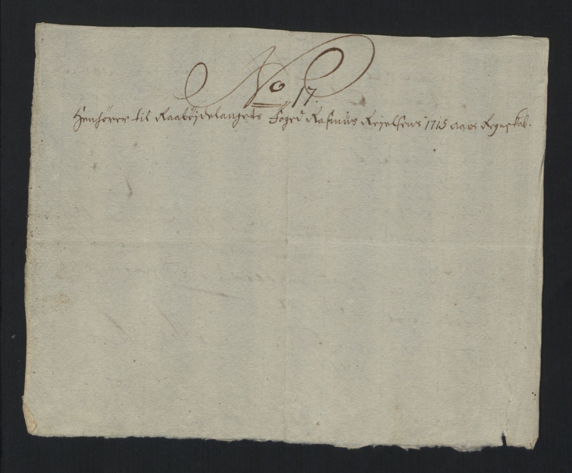 Rentekammeret inntil 1814, Reviderte regnskaper, Fogderegnskap, RA/EA-4092/R40/L2451: Fogderegnskap Råbyggelag, 1714-1715, s. 331