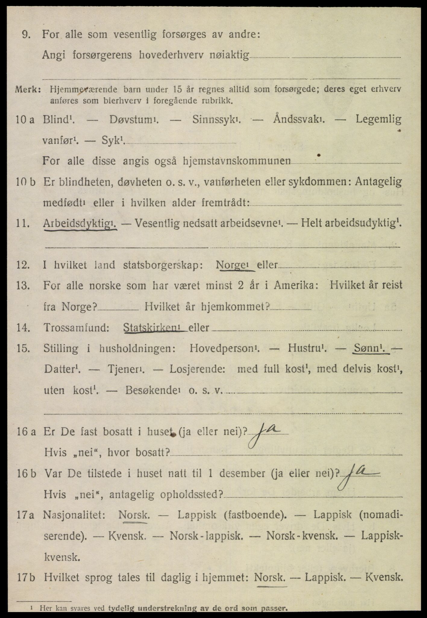 SAT, Folketelling 1920 for 1736 Snåsa herred, 1920, s. 3413