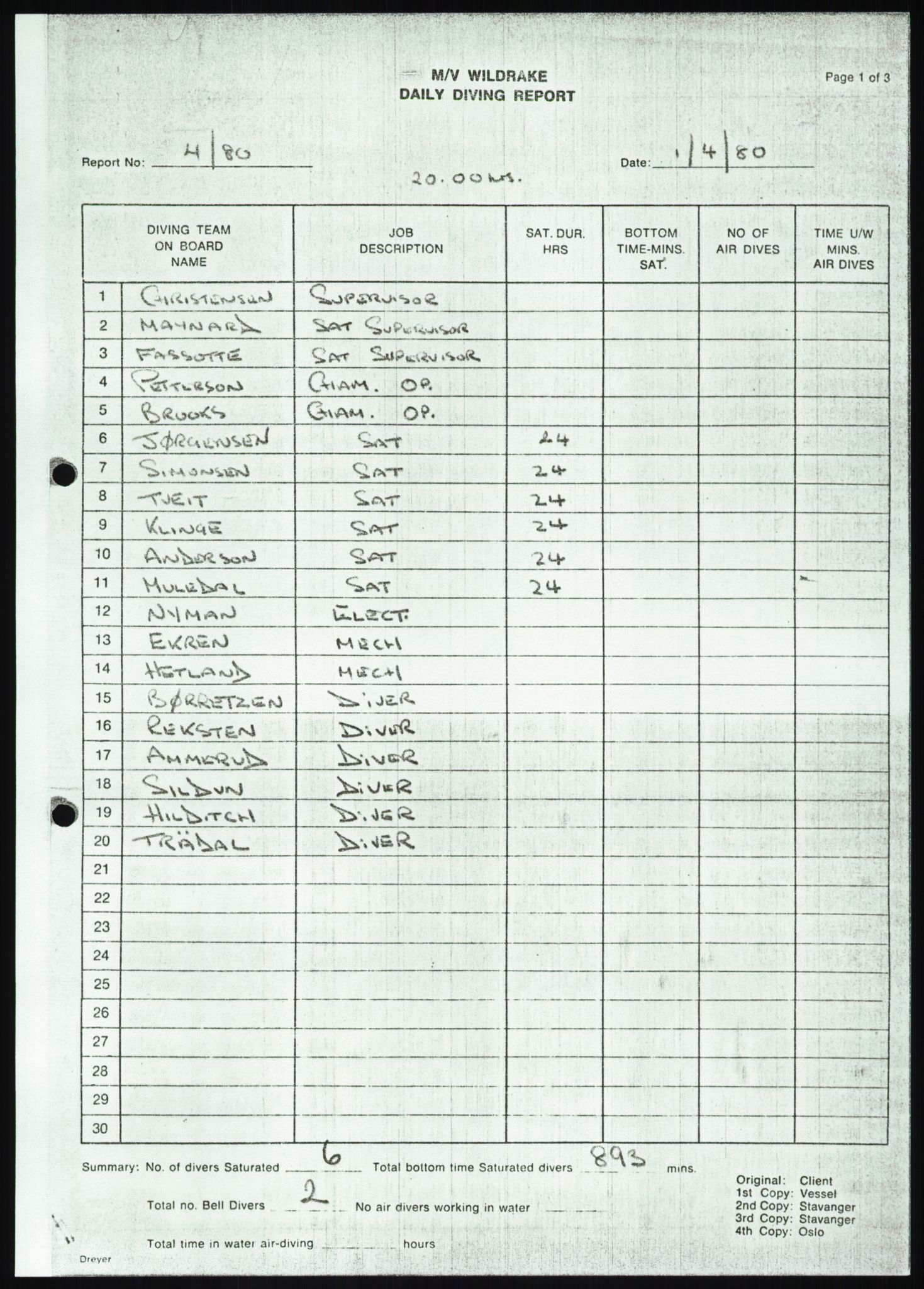 Justisdepartementet, Granskningskommisjonen ved Alexander Kielland-ulykken 27.3.1980, AV/RA-S-1165/D/L0018: R Feltopprydning (Doku.liste + R2, R4-R6 av 6), 1980-1981, s. 125