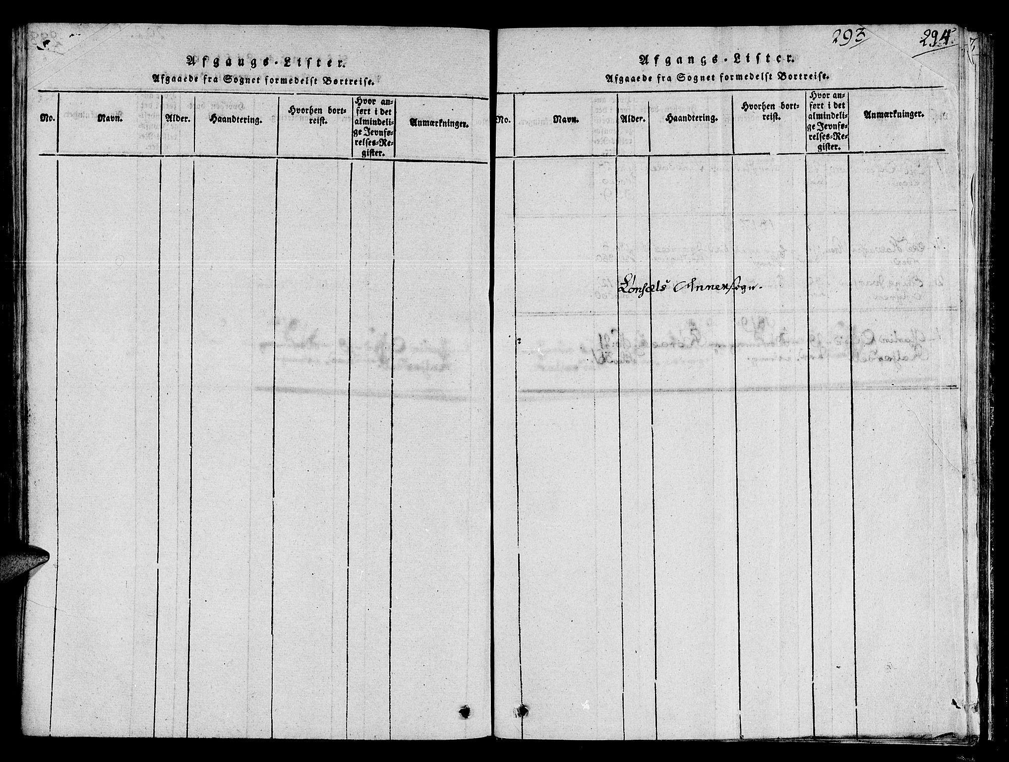 Ministerialprotokoller, klokkerbøker og fødselsregistre - Sør-Trøndelag, SAT/A-1456/678/L0896: Ministerialbok nr. 678A05 /2, 1816-1821, s. 293