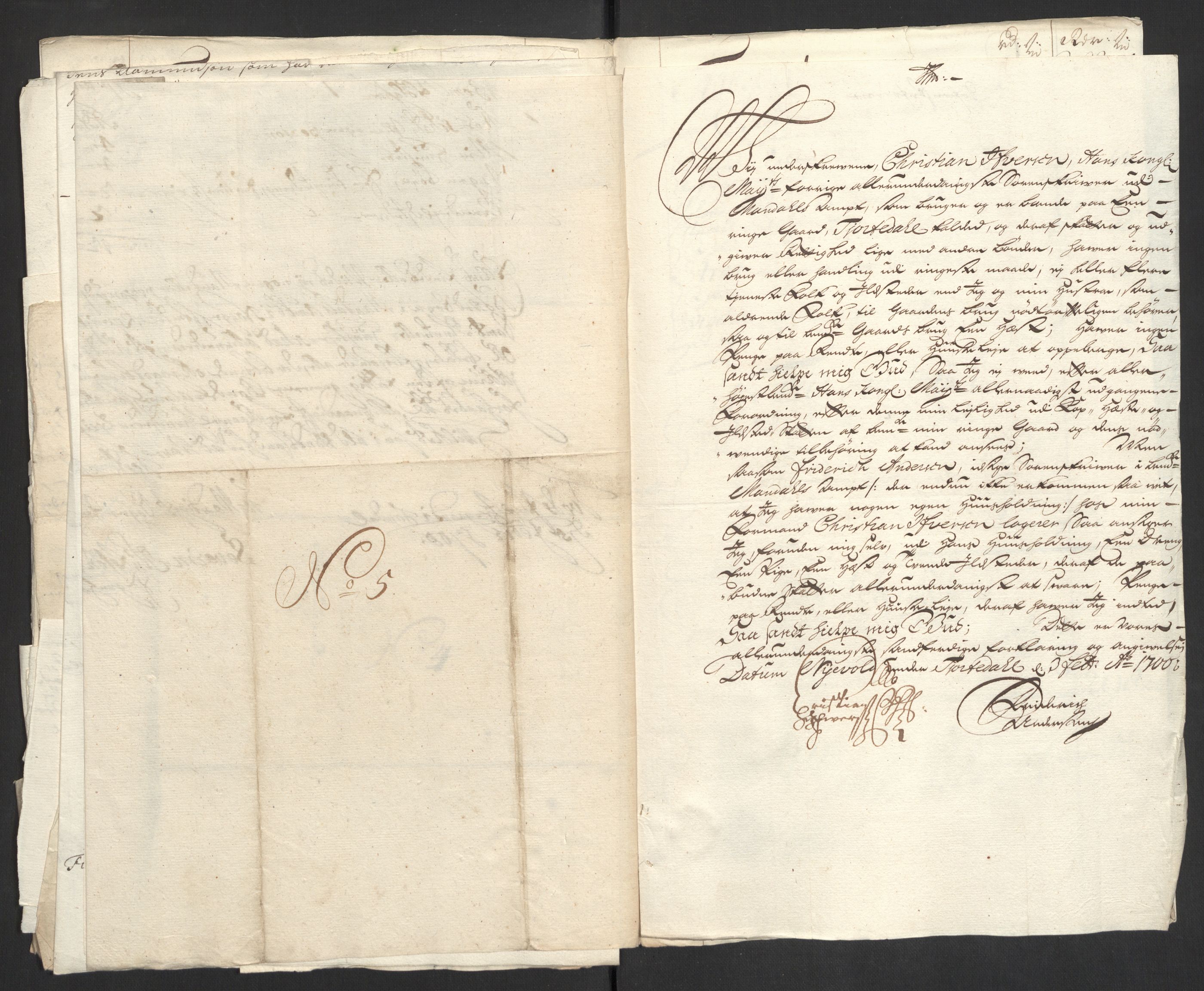 Rentekammeret inntil 1814, Reviderte regnskaper, Fogderegnskap, RA/EA-4092/R43/L2548: Fogderegnskap Lista og Mandal, 1700, s. 170