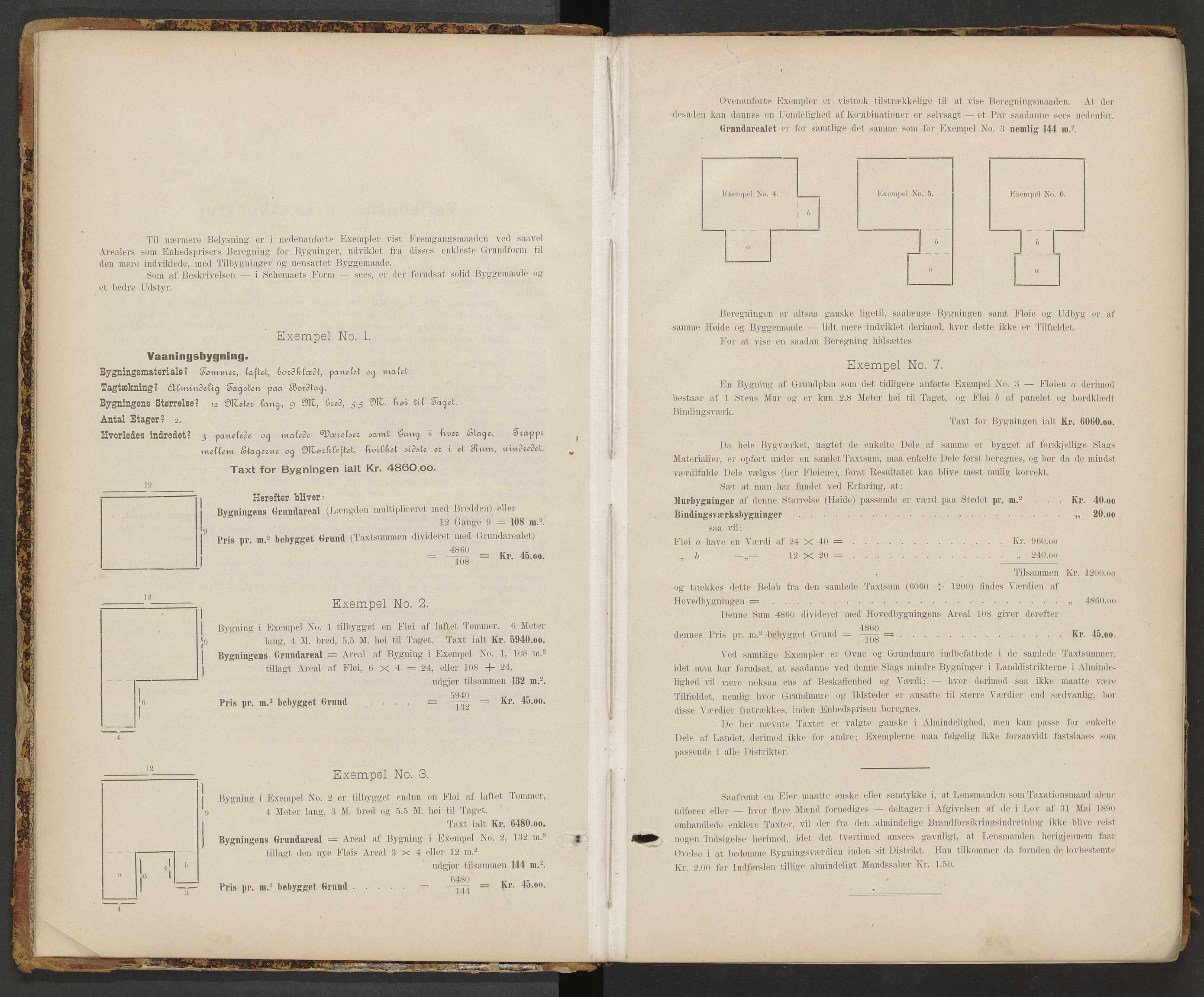 Norges Brannkasse Gimsøy og Valberg, AV/SAT-A-5588/Fb/L0001: Branntakstprotokoll, 1898-1913