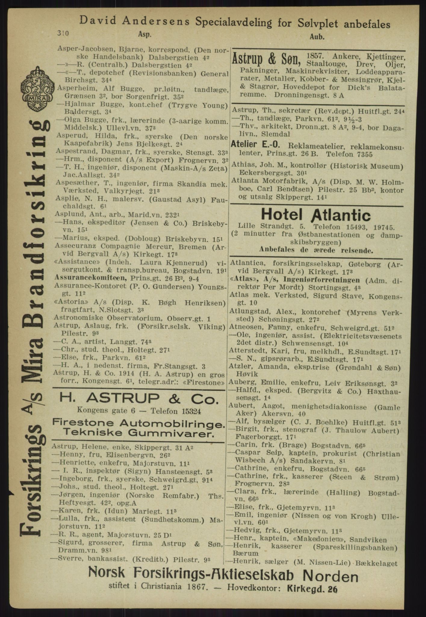 Kristiania/Oslo adressebok, PUBL/-, 1918, s. 335