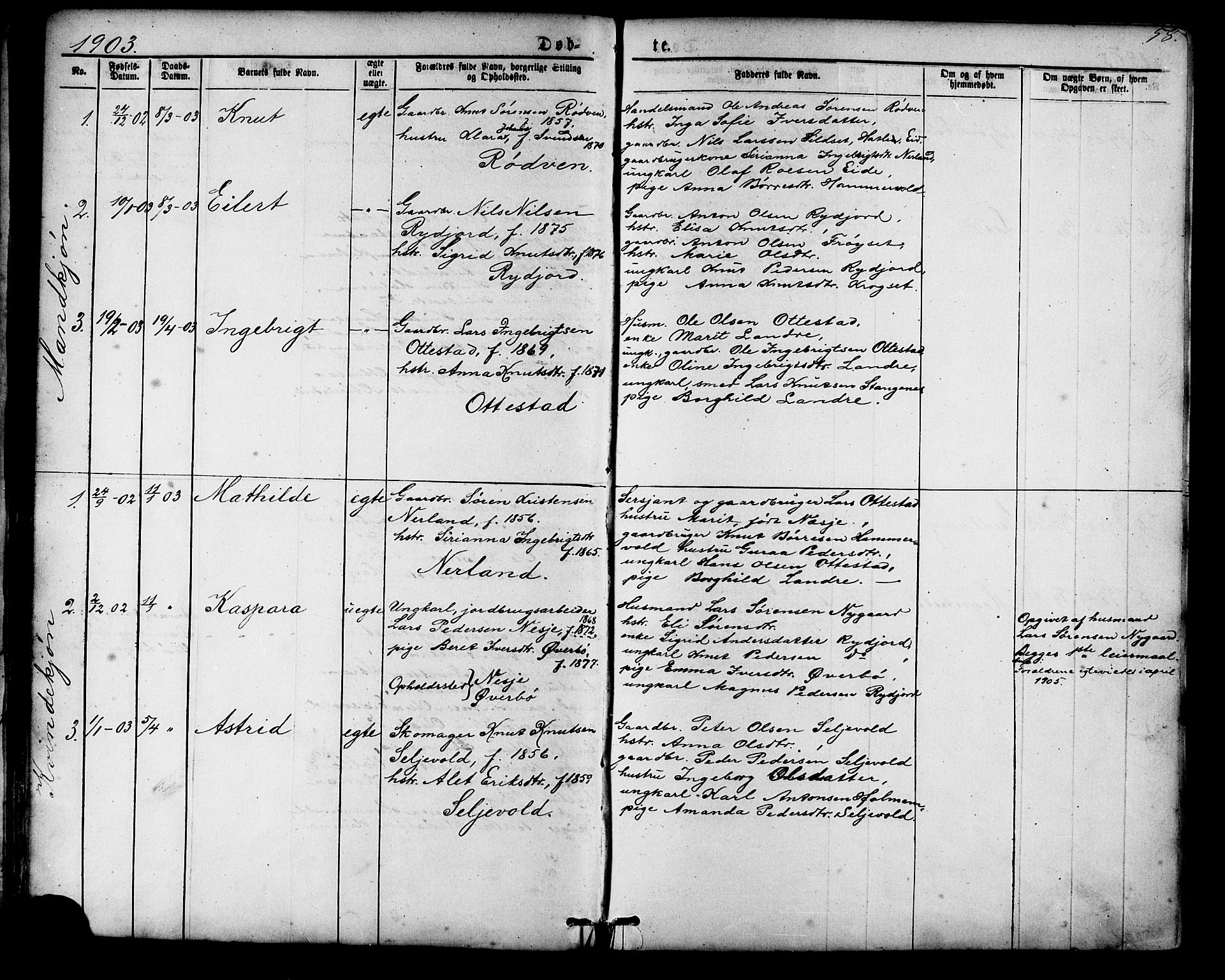 Ministerialprotokoller, klokkerbøker og fødselsregistre - Møre og Romsdal, AV/SAT-A-1454/548/L0614: Klokkerbok nr. 548C02, 1867-1917, s. 58
