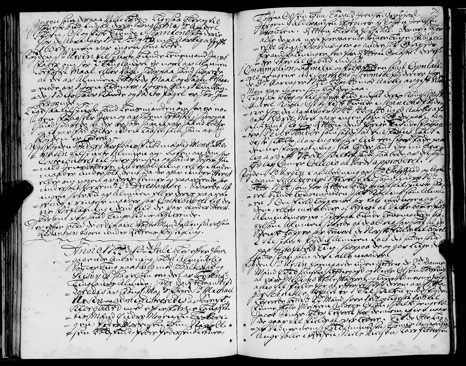 Sorenskriveren i Senja (-1755), SATØ/S-0260, 1741-1751, s. 77b-78a
