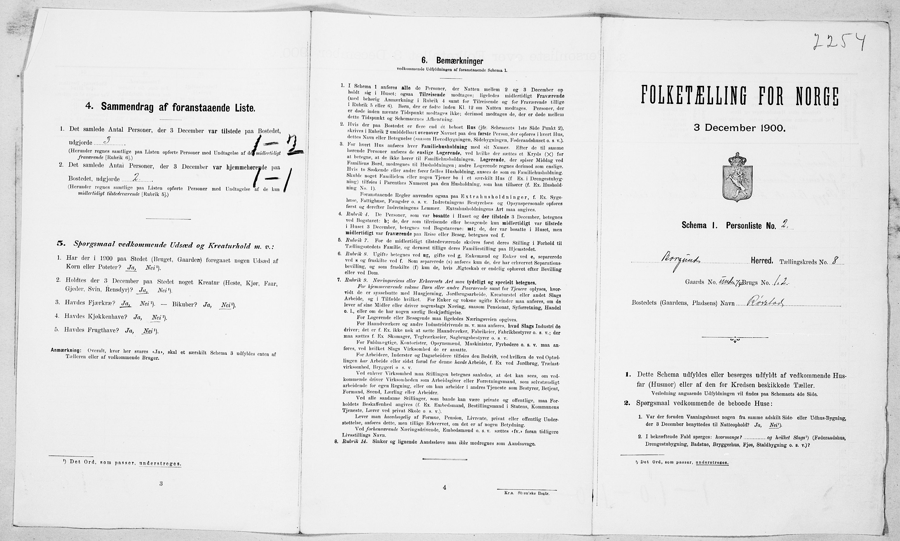 SAT, Folketelling 1900 for 1531 Borgund herred, 1900, s. 813
