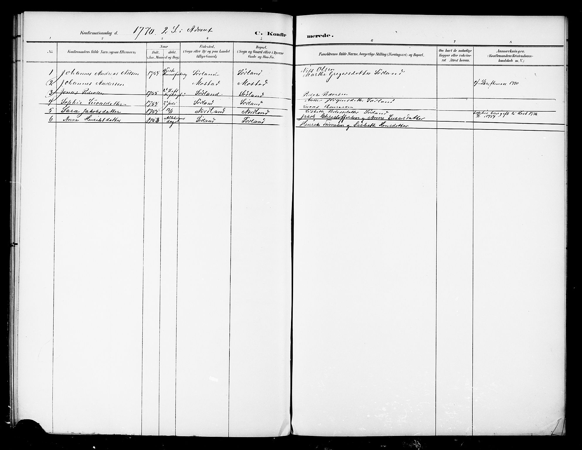 Ministerialprotokoller, klokkerbøker og fødselsregistre - Nordland, AV/SAT-A-1459/807/L0127: Kirkebokavskrift nr. 807D01, 1752-1788