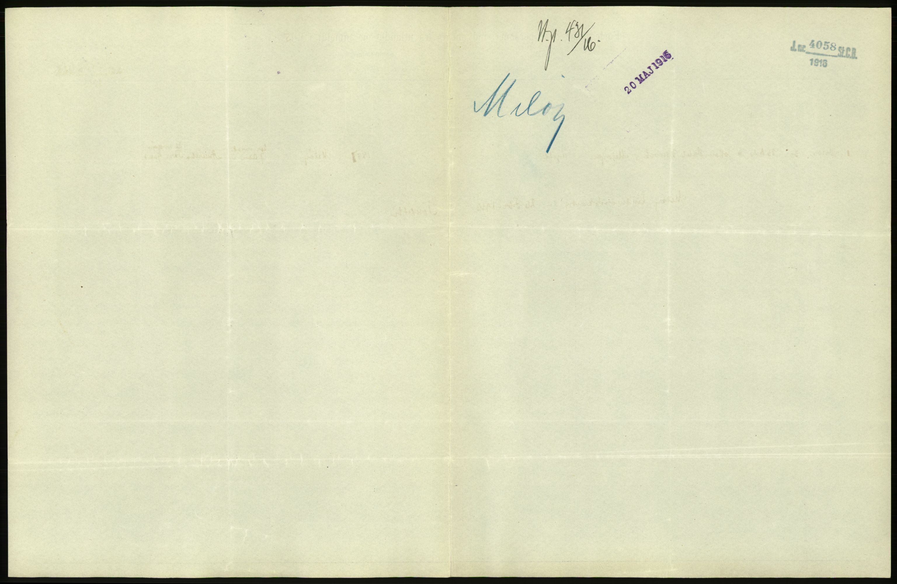 Statistisk sentralbyrå, Sosioøkonomiske emner, Folketellinger, boliger og boforhold, AV/RA-S-2231/F/Fa/L0001: Innvandring. Navn/fylkesvis, 1915, s. 545