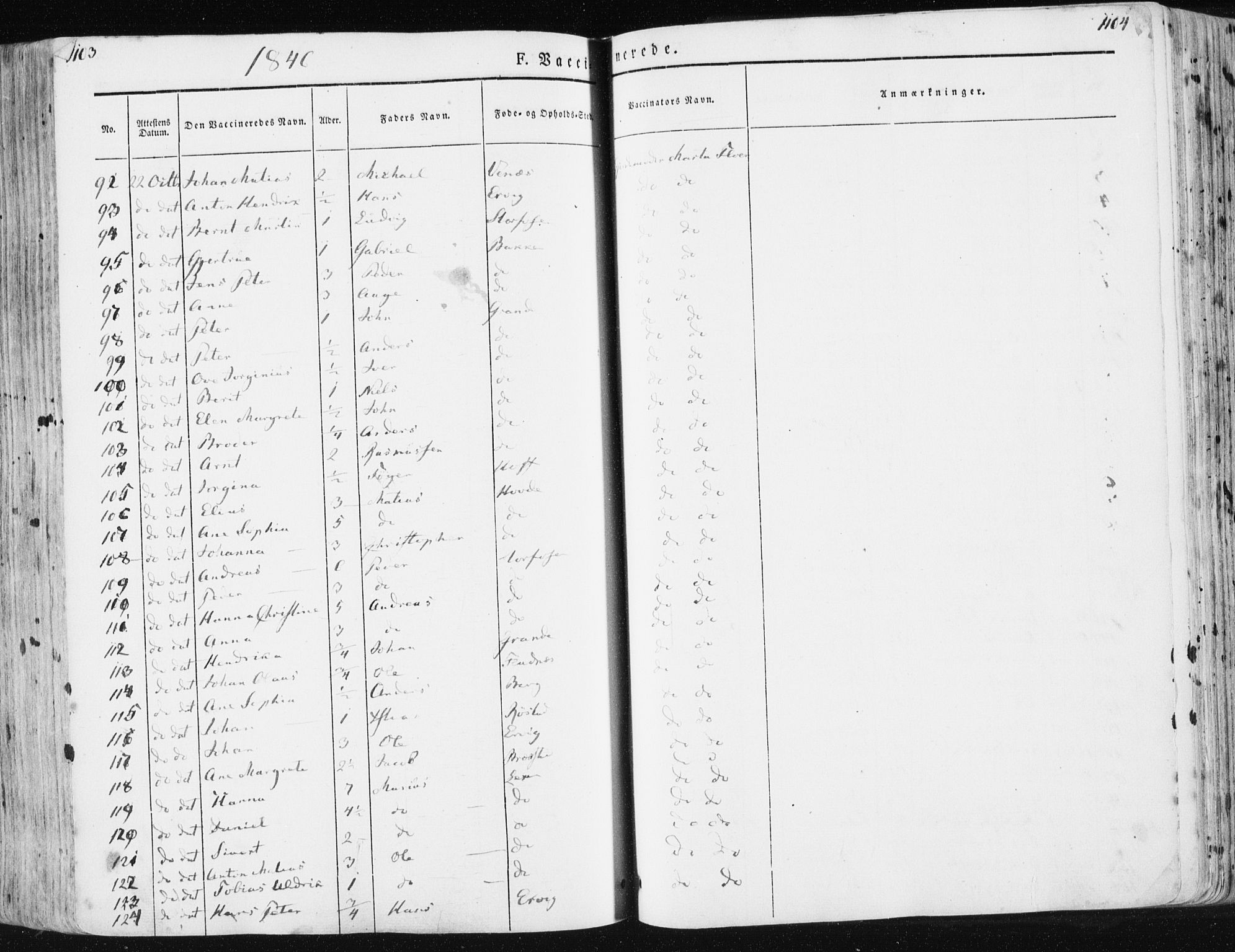 Ministerialprotokoller, klokkerbøker og fødselsregistre - Sør-Trøndelag, AV/SAT-A-1456/659/L0736: Ministerialbok nr. 659A06, 1842-1856, s. 1103-1104