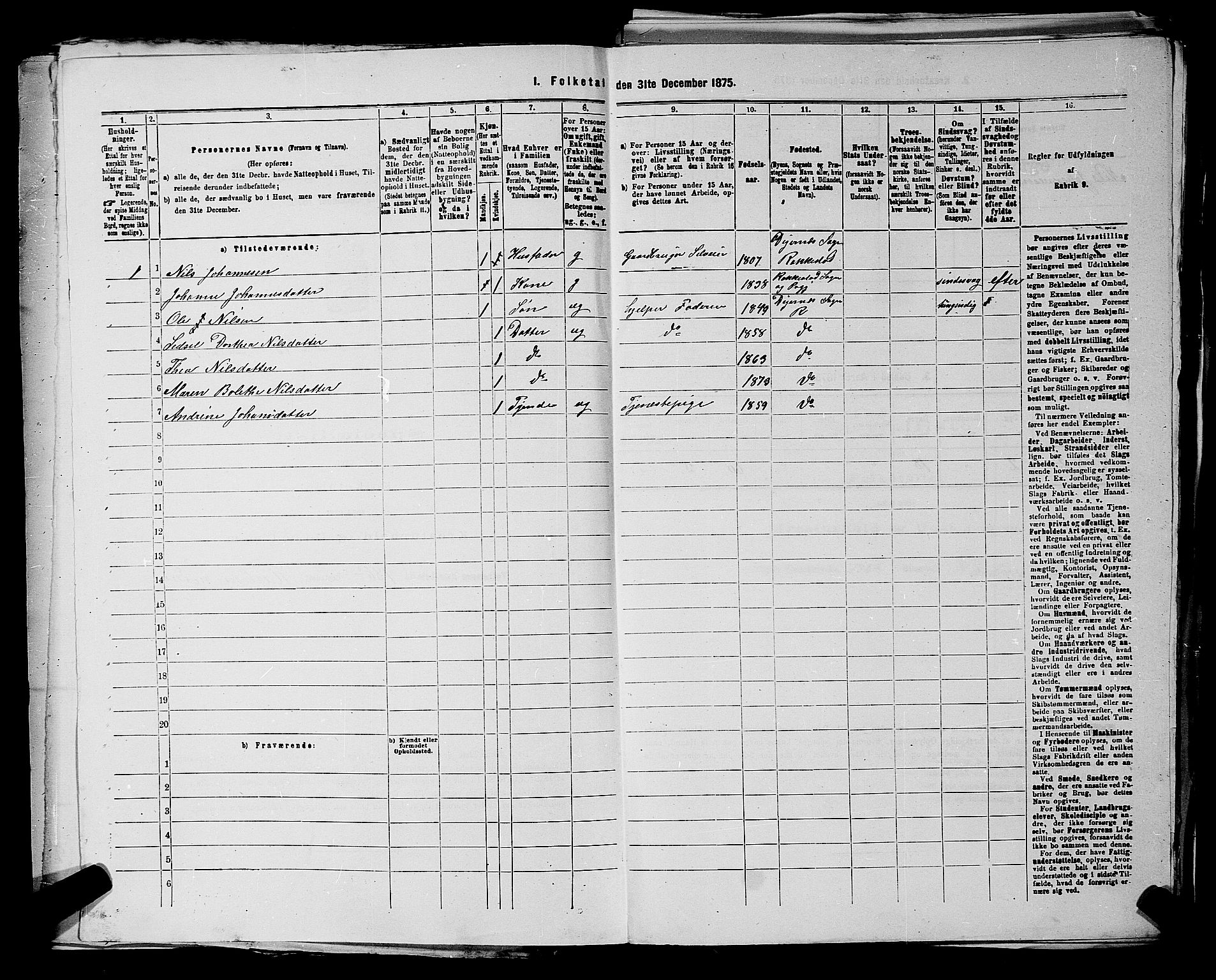 RA, Folketelling 1875 for 0128P Rakkestad prestegjeld, 1875, s. 1468