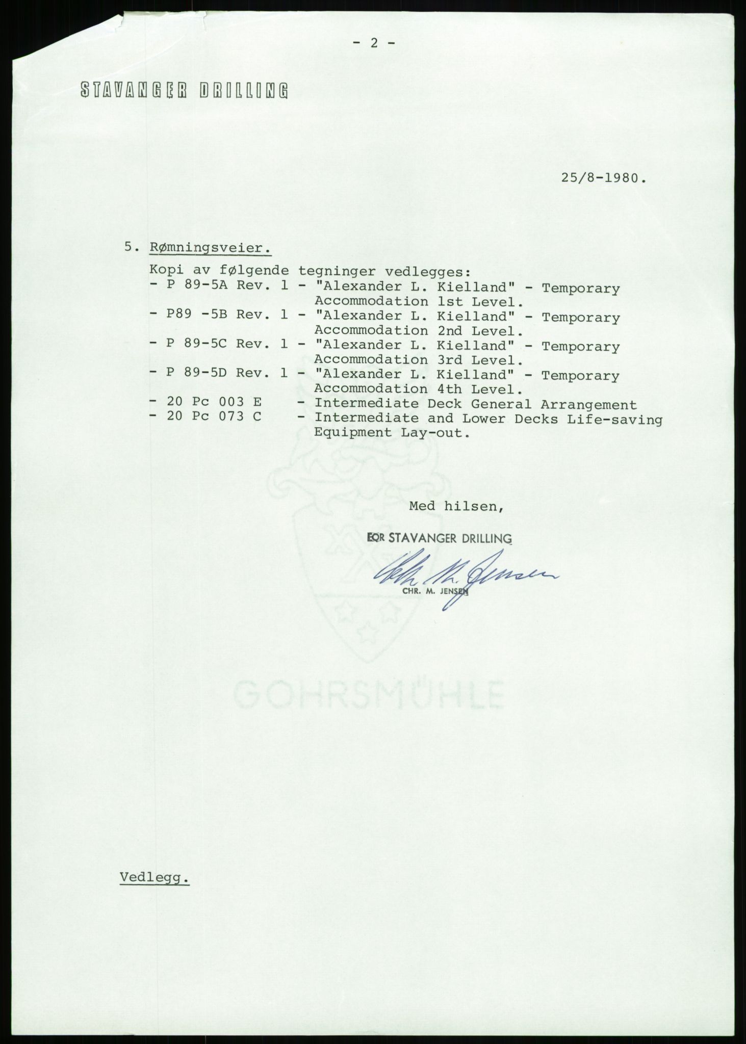 Justisdepartementet, Granskningskommisjonen ved Alexander Kielland-ulykken 27.3.1980, RA/S-1165/D/L0002: I Det norske Veritas (I1-I5, I7-I11, I14-I17, I21-I28, I30-I31)/B Stavanger Drilling A/S (B4), 1980-1981, s. 523