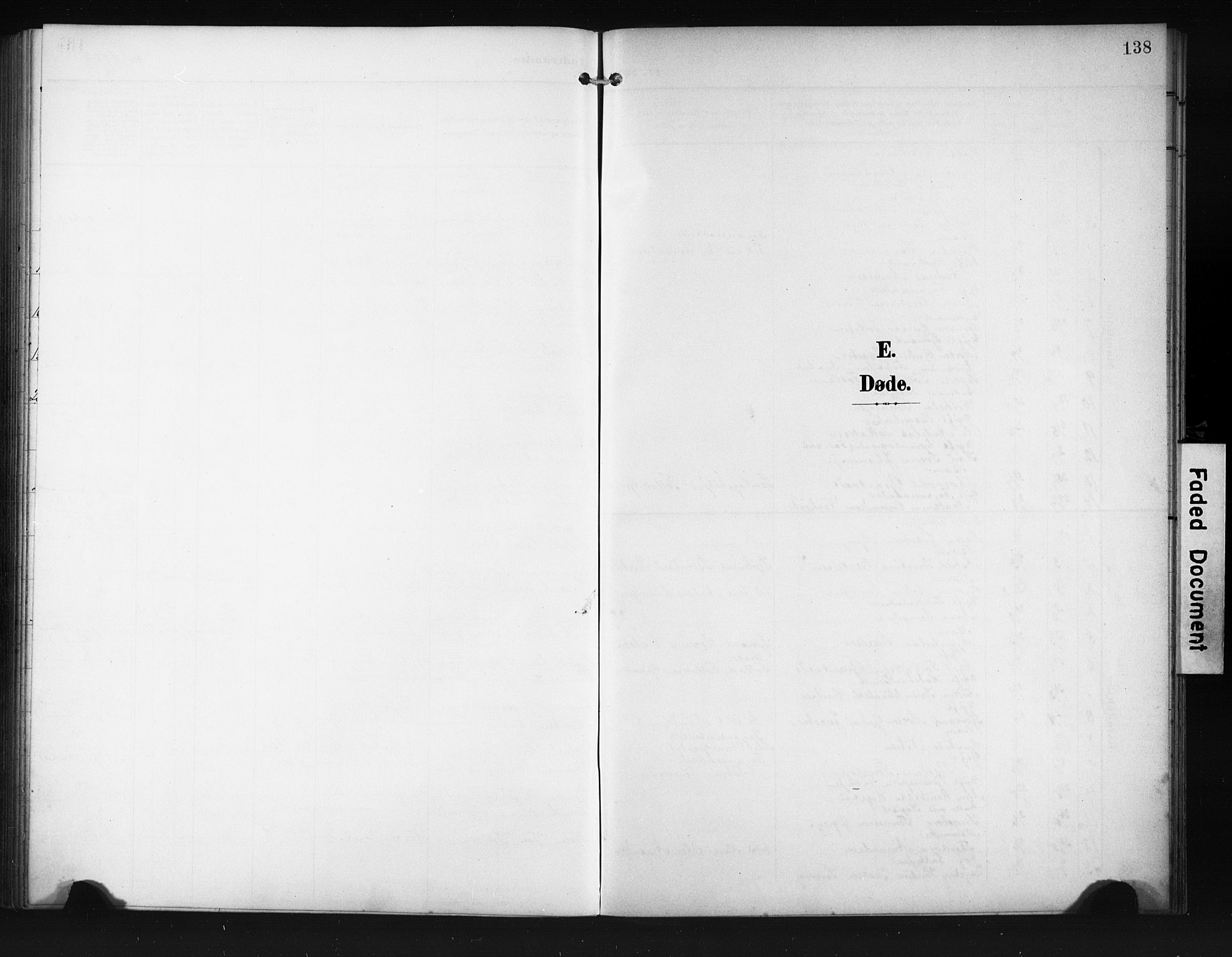 Eigersund sokneprestkontor, SAST/A-101807/S09/L0012: Klokkerbok nr. B 12, 1908-1930, s. 138
