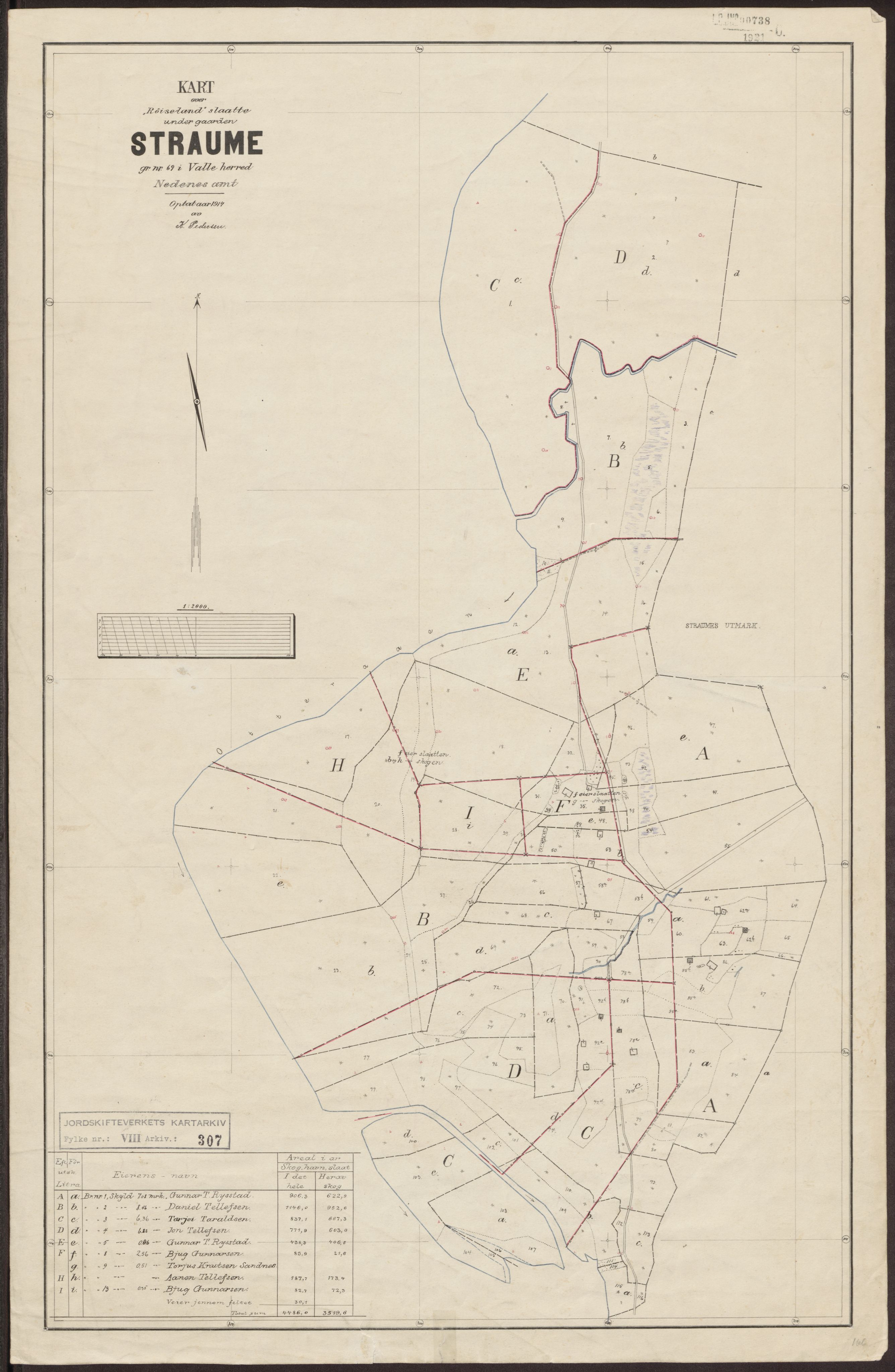 Jordskifteverkets kartarkiv, AV/RA-S-3929/T, 1859-1988, s. 373