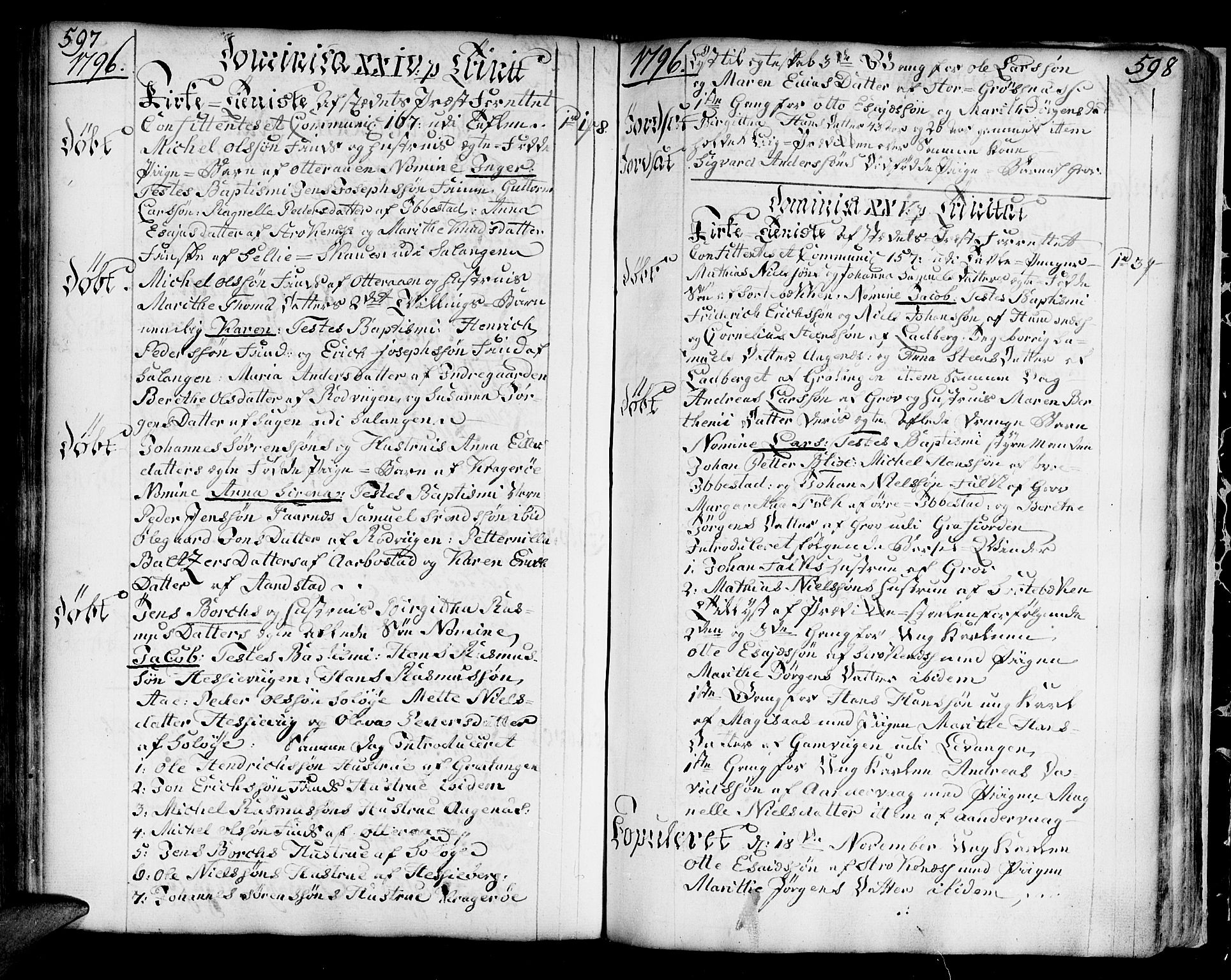 Ibestad sokneprestembete, AV/SATØ-S-0077/H/Ha/Haa/L0003kirke: Ministerialbok nr. 3, 1776-1801, s. 597-598