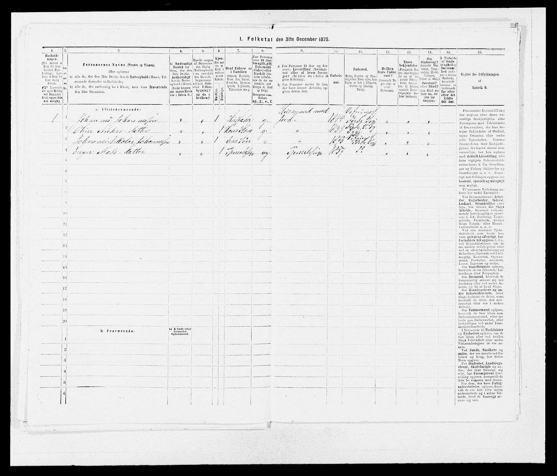 SAB, Folketelling 1875 for 1432P Førde prestegjeld, 1875, s. 2022