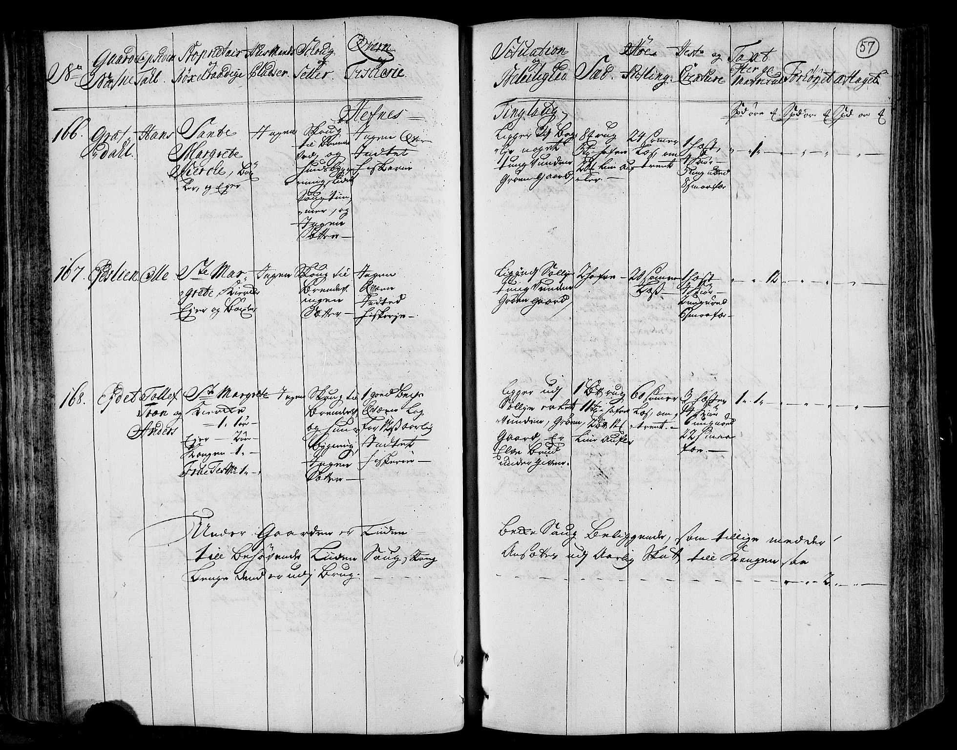 Rentekammeret inntil 1814, Realistisk ordnet avdeling, AV/RA-EA-4070/N/Nb/Nbf/L0162: Fosen eksaminasjonsprotokoll, 1723, s. 57