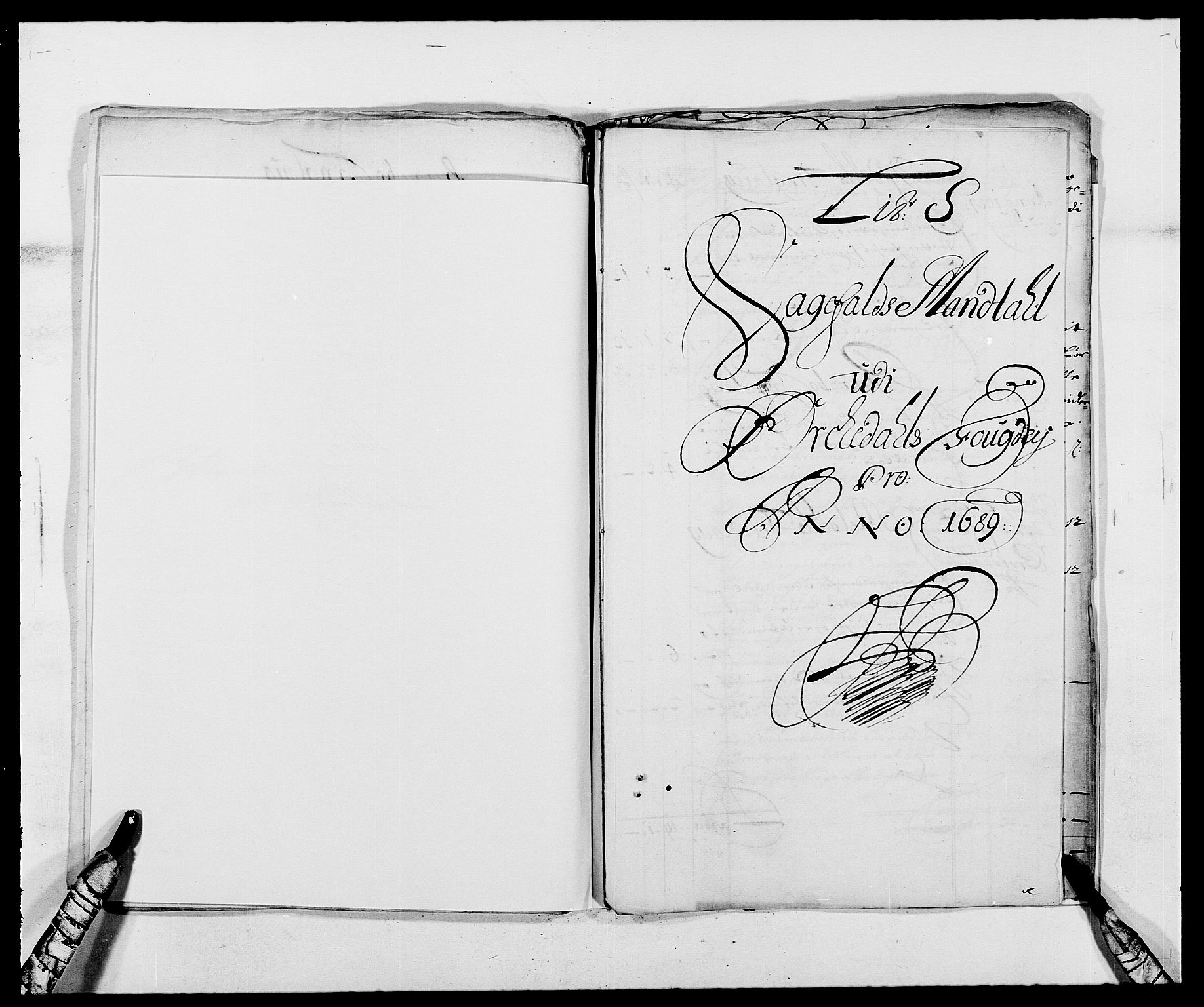 Rentekammeret inntil 1814, Reviderte regnskaper, Fogderegnskap, AV/RA-EA-4092/R58/L3936: Fogderegnskap Orkdal, 1689-1690, s. 173